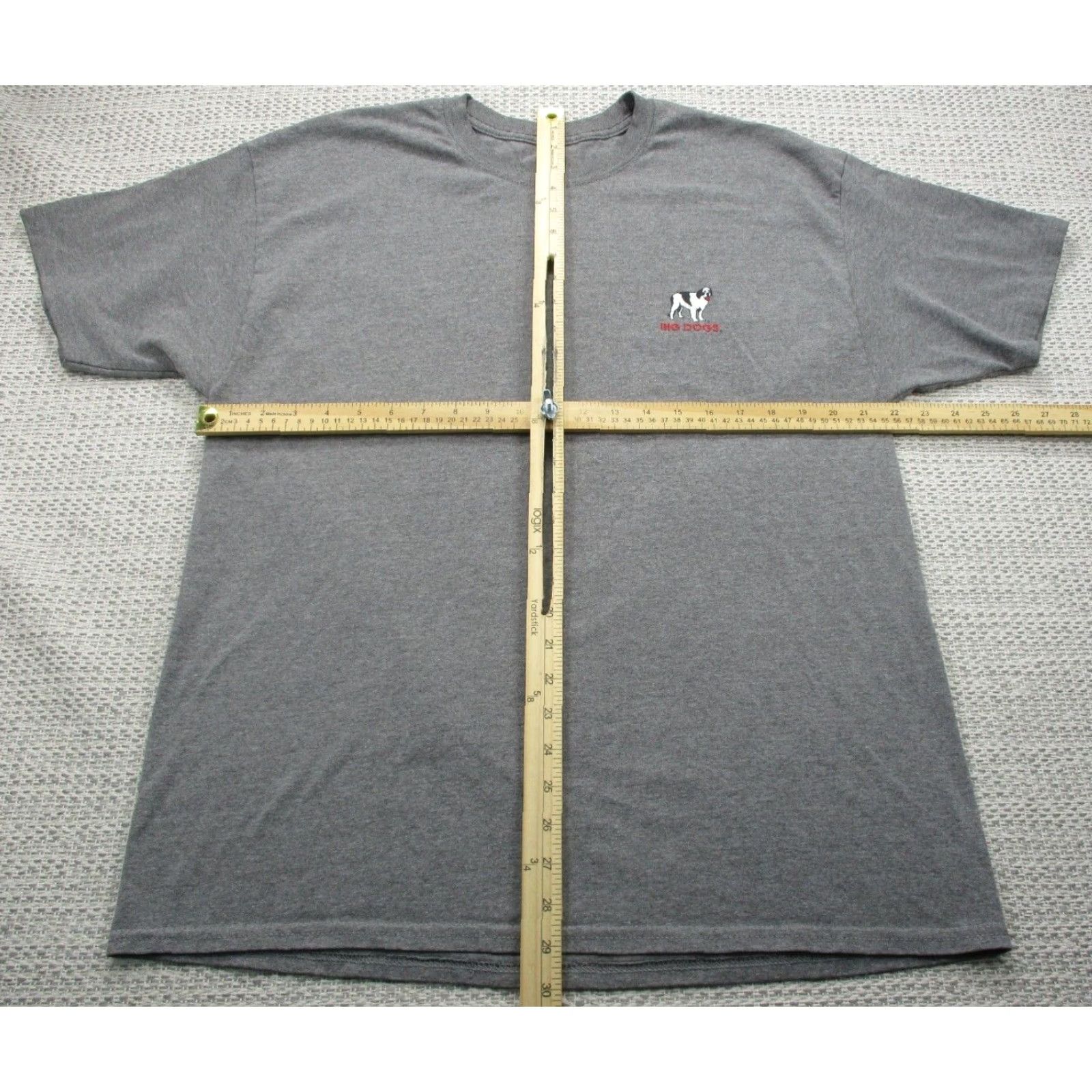 Big Dogs VINTAGE Big Dogs T Shirt Mens XL Gray Cotton Knit Logo Short Sleeve Crew Neck T-Shirt Graphic Tee USA Retro Dad Beer Animals Size US XL / EU 56 / 4 - 7 Thumbnail