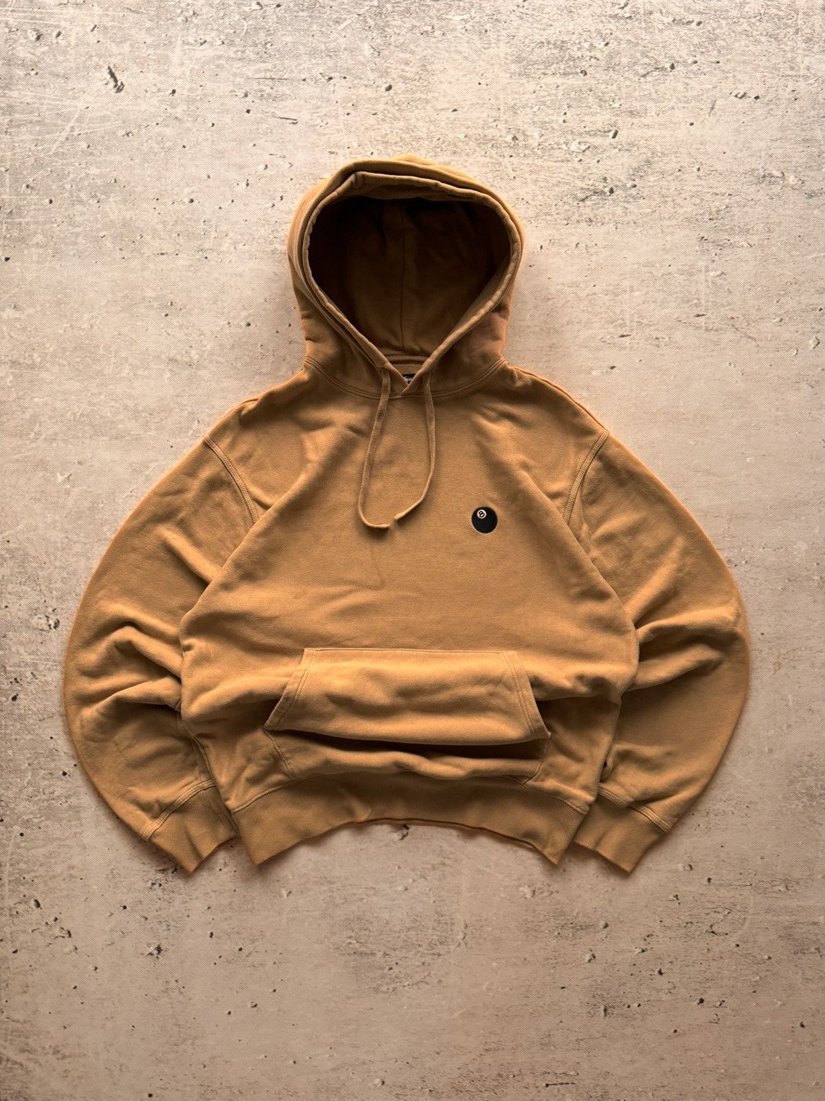 Stussy × Vintage STUSSY 8 BALL CENTER LOGO VINTAGE OVERSIZE HOODIE Size US L / EU 52-54 / 3 - 1 Thumbnail