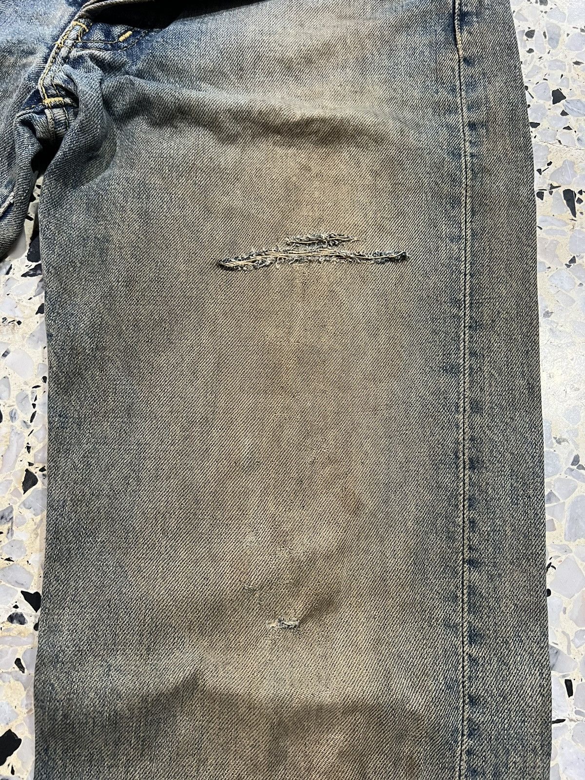 Levi's Vintage Clothing Vintage Levis 503B Selvedge Big E Denim Jeans Size US 30 / EU 46 - 6 Thumbnail