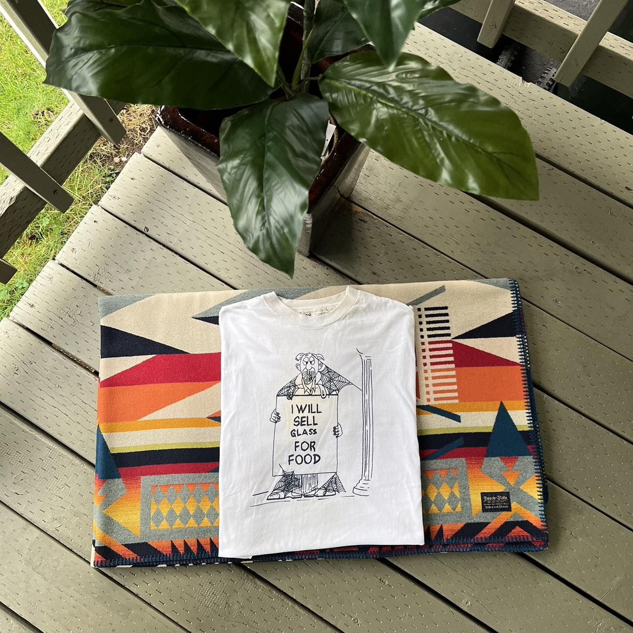 Vintage Vintage 90s Graphic T shirt Tee Vintage Size US L / EU 52-54 / 3 - 4 Thumbnail