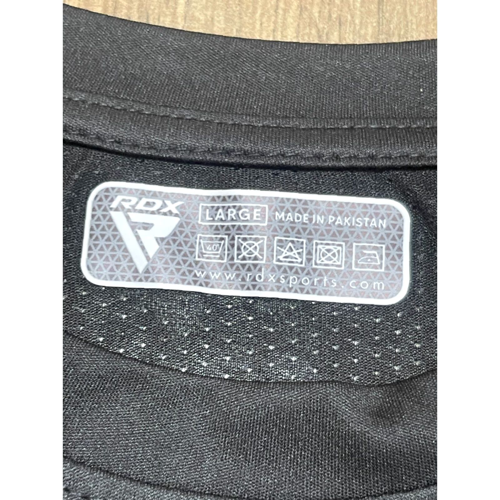 Logo 7 RDX Shirt Men L Black Activewear Logo Print Shirt Size US L / EU 52-54 / 3 - 5 Thumbnail
