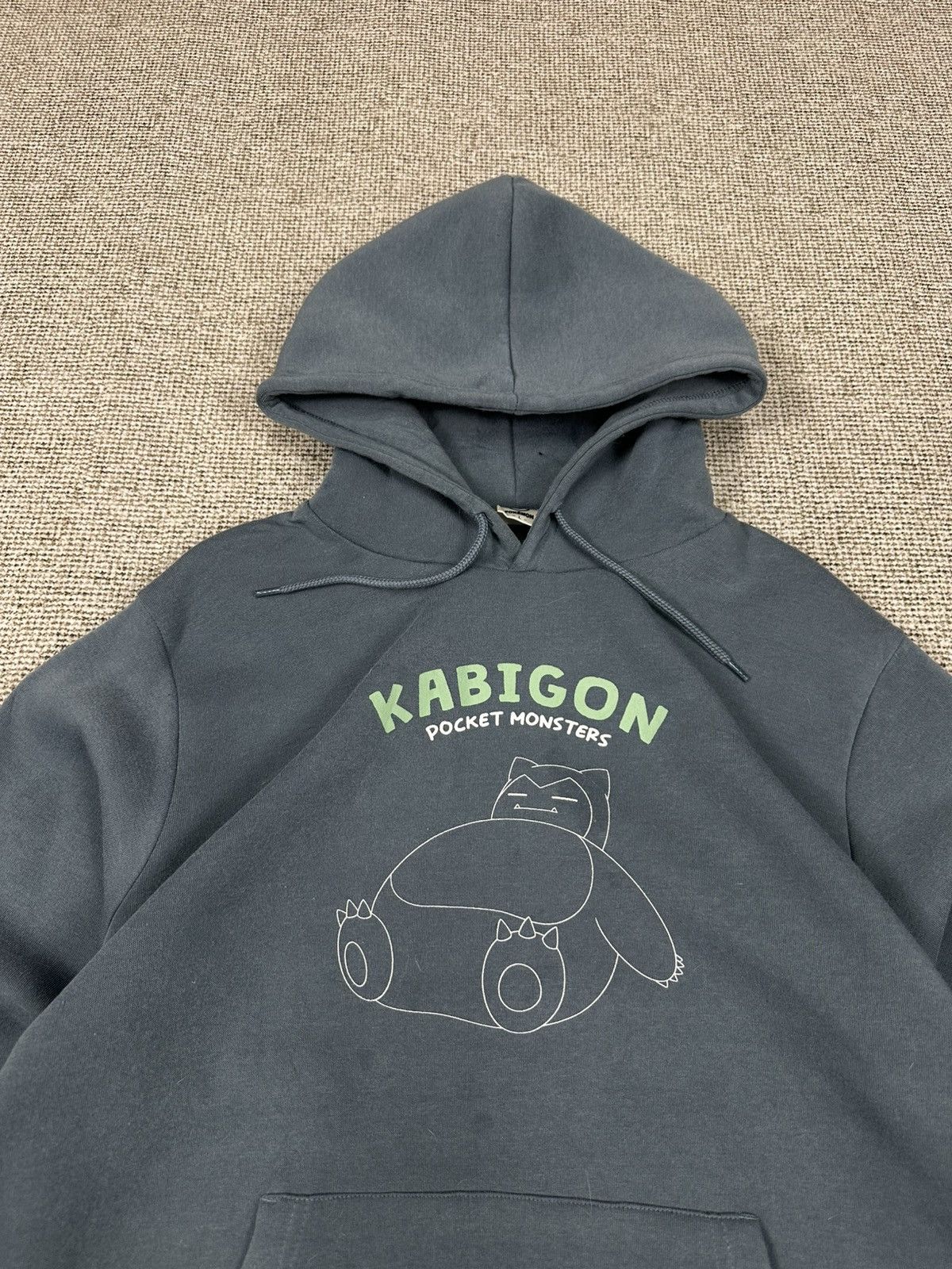 Pokemon Pokemon Kabigon Hoodie Pocket Monsters Anime Manga Z325 Size US L / EU 52-54 / 3 - 2 Thumbnail