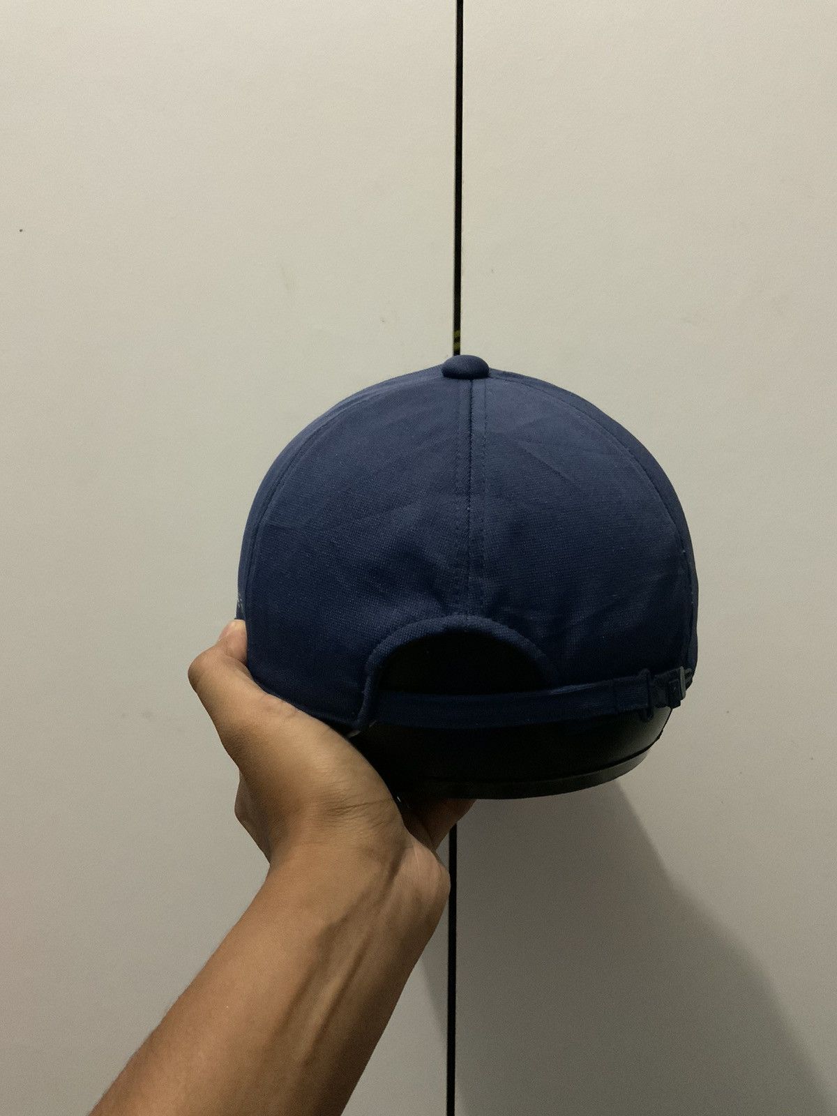 Vintage Vintage Yanmar Big Logo Indigo Hat Size ONE SIZE - 3 Thumbnail