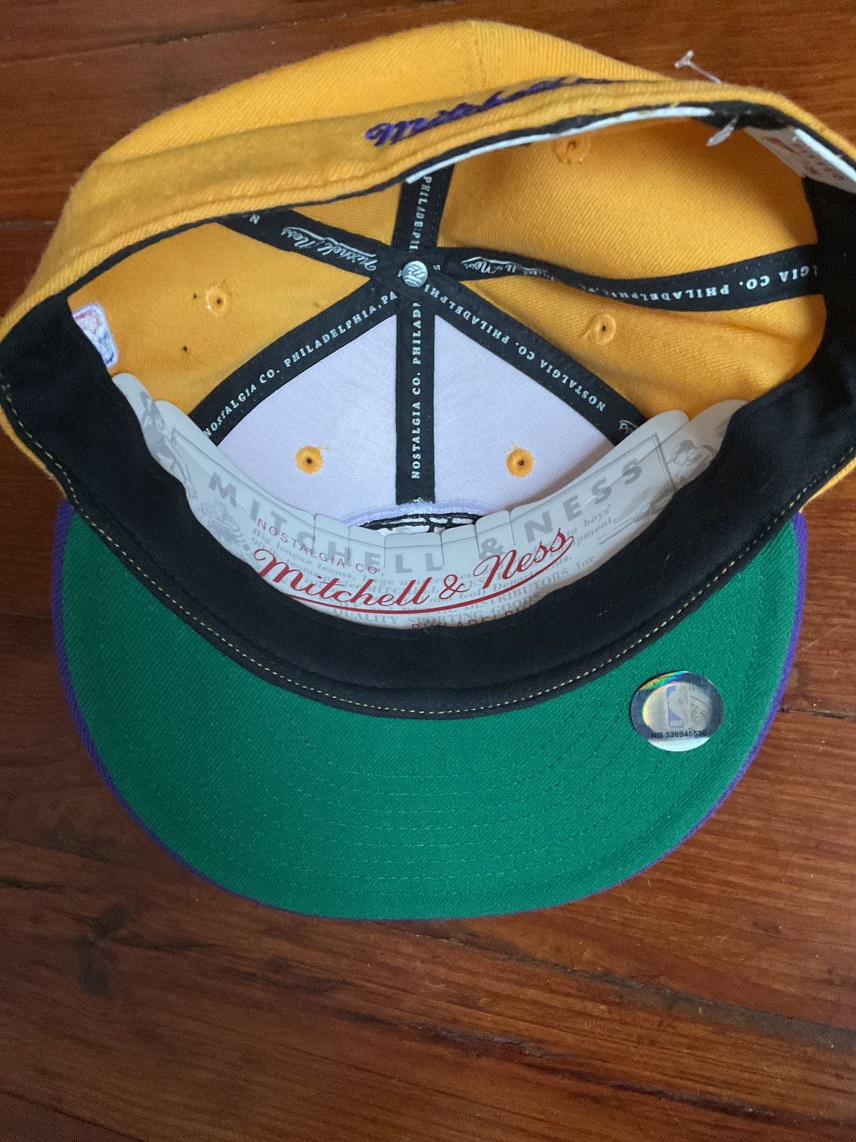 Mitchell & Ness Los Angeles Lakers cap mitchell and ness 7 1/8 Size ONE SIZE - 3 Thumbnail