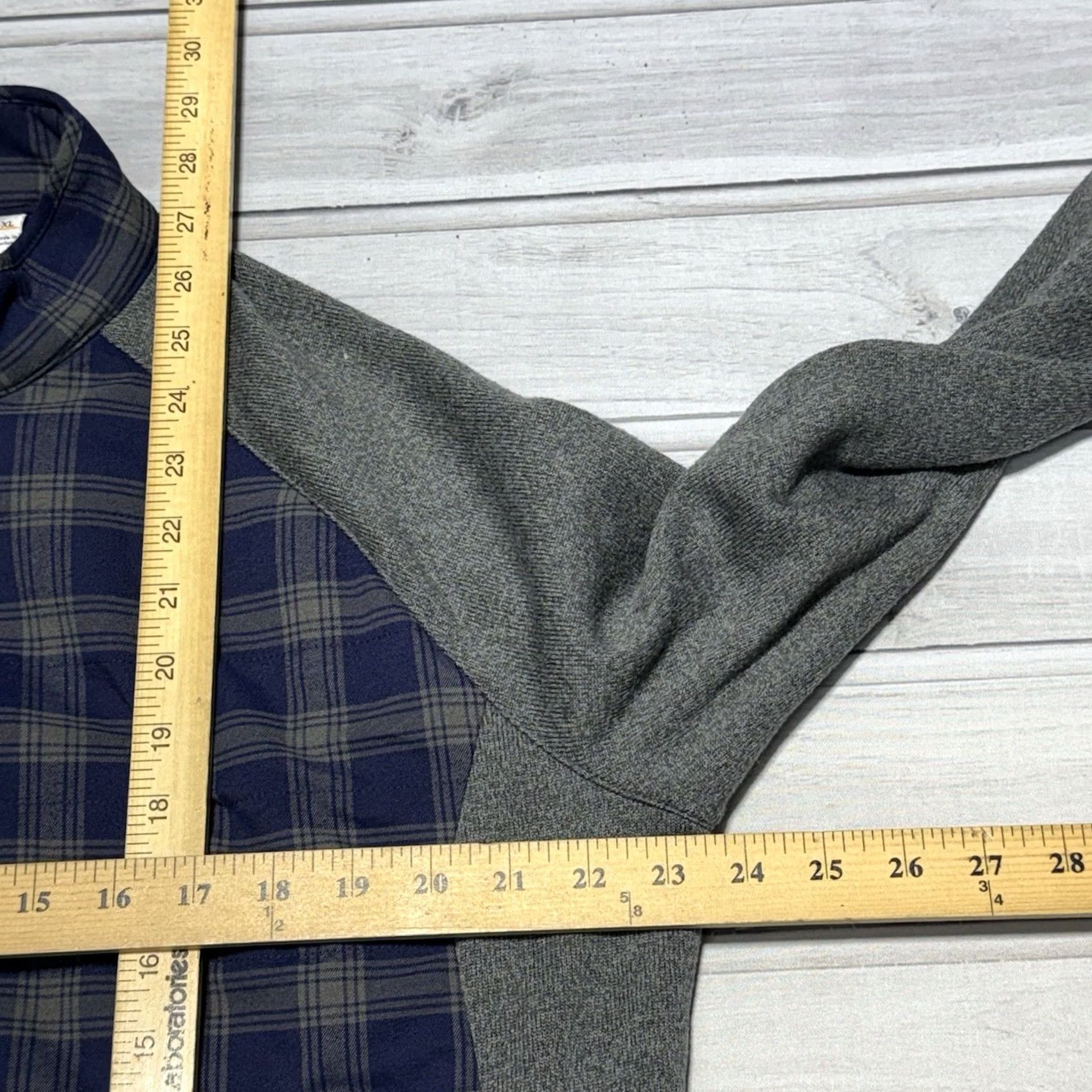 Peter Millar Peter Millar Jacket XL Blue Gray Crown Sport Fuse Elite Flannel Performance Jacket Size US XL / EU 56 / 4 - 7 Thumbnail