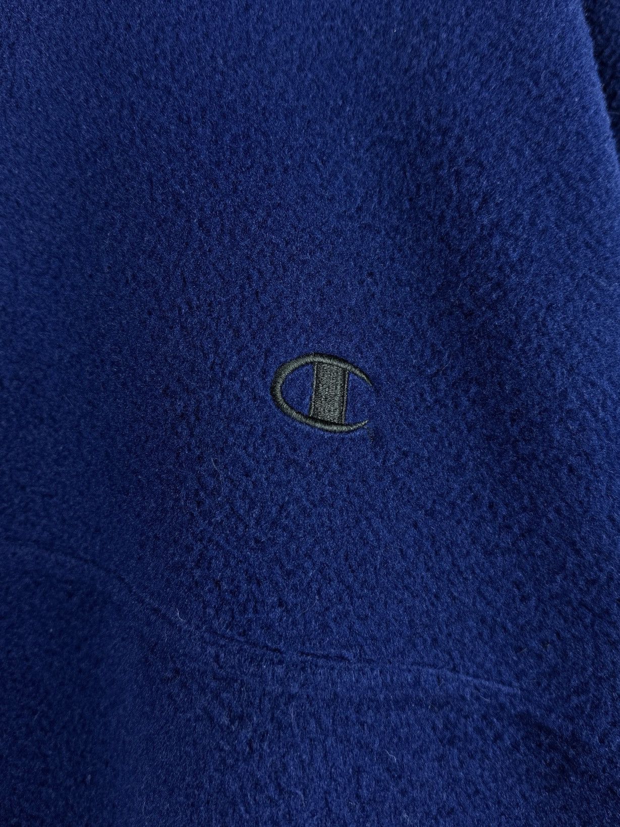 Champion Vintage Champion Small Logo Fleece Pullover Size US XL / EU 56 / 4 - 4 Thumbnail
