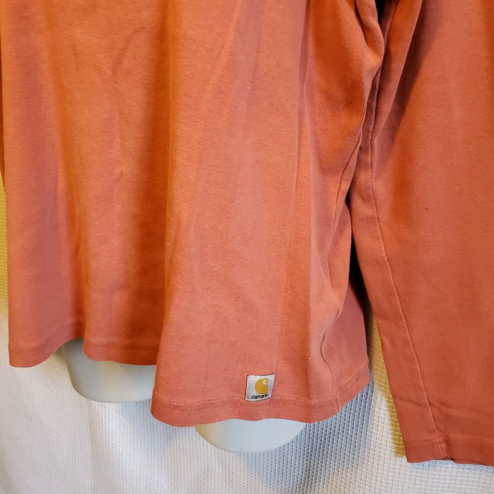 Carhartt Carhartt Shirt Womens XL Pink Vintage Y2K Crewneck L/S Casual Top Size XL / US 12-14 / IT 48-50 - 4 Thumbnail