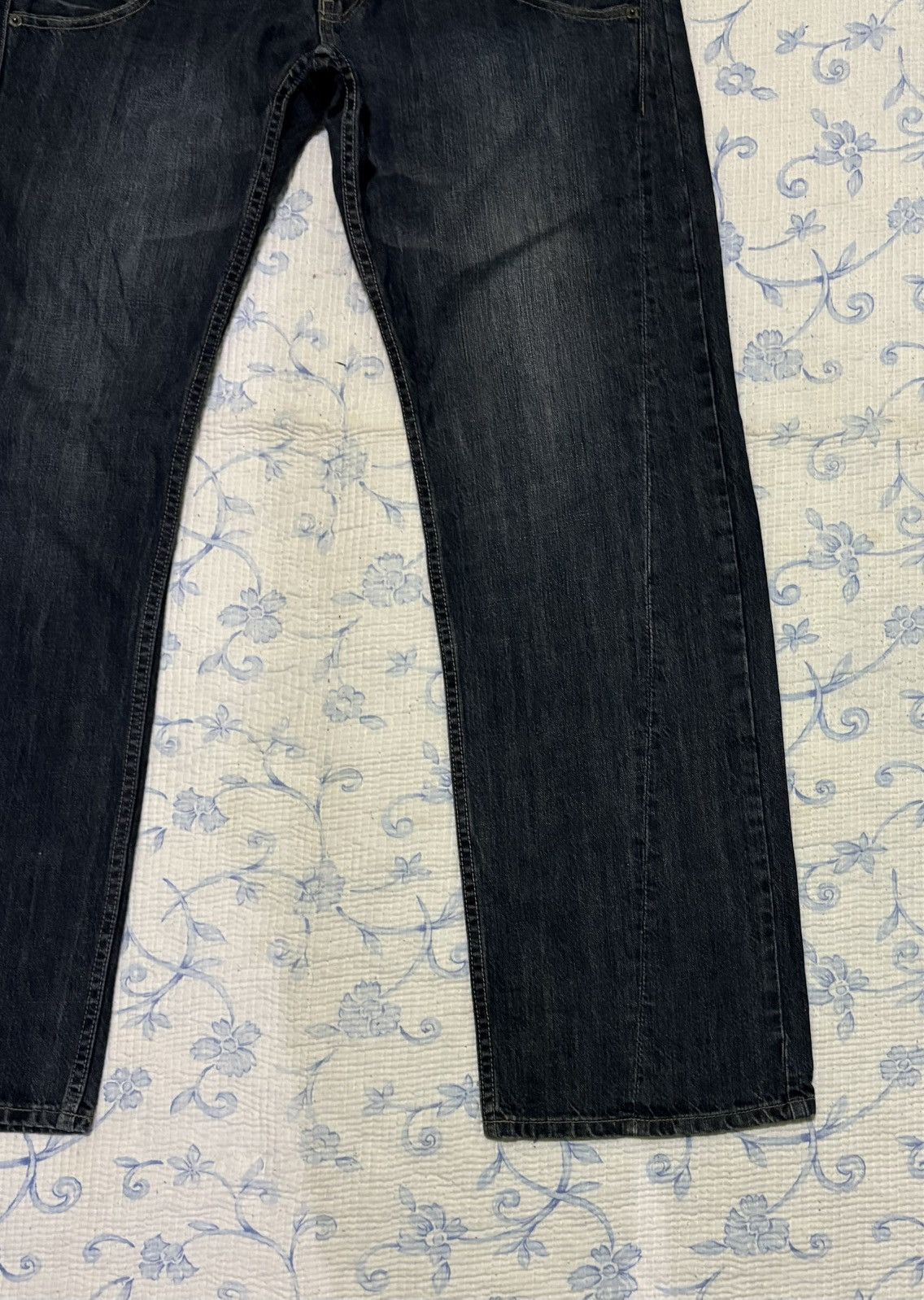 Japanese Brand Japanese High Quality Double Waist Jeans Distressed Denim Size US 34 / EU 50 - 9 Thumbnail