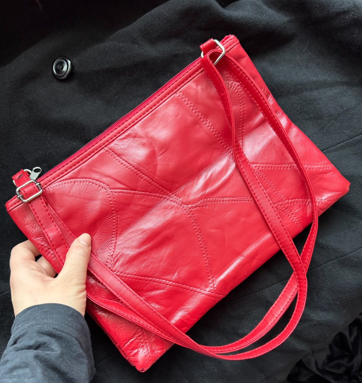 Vintage Red bag Size ONE SIZE - 2 Thumbnail