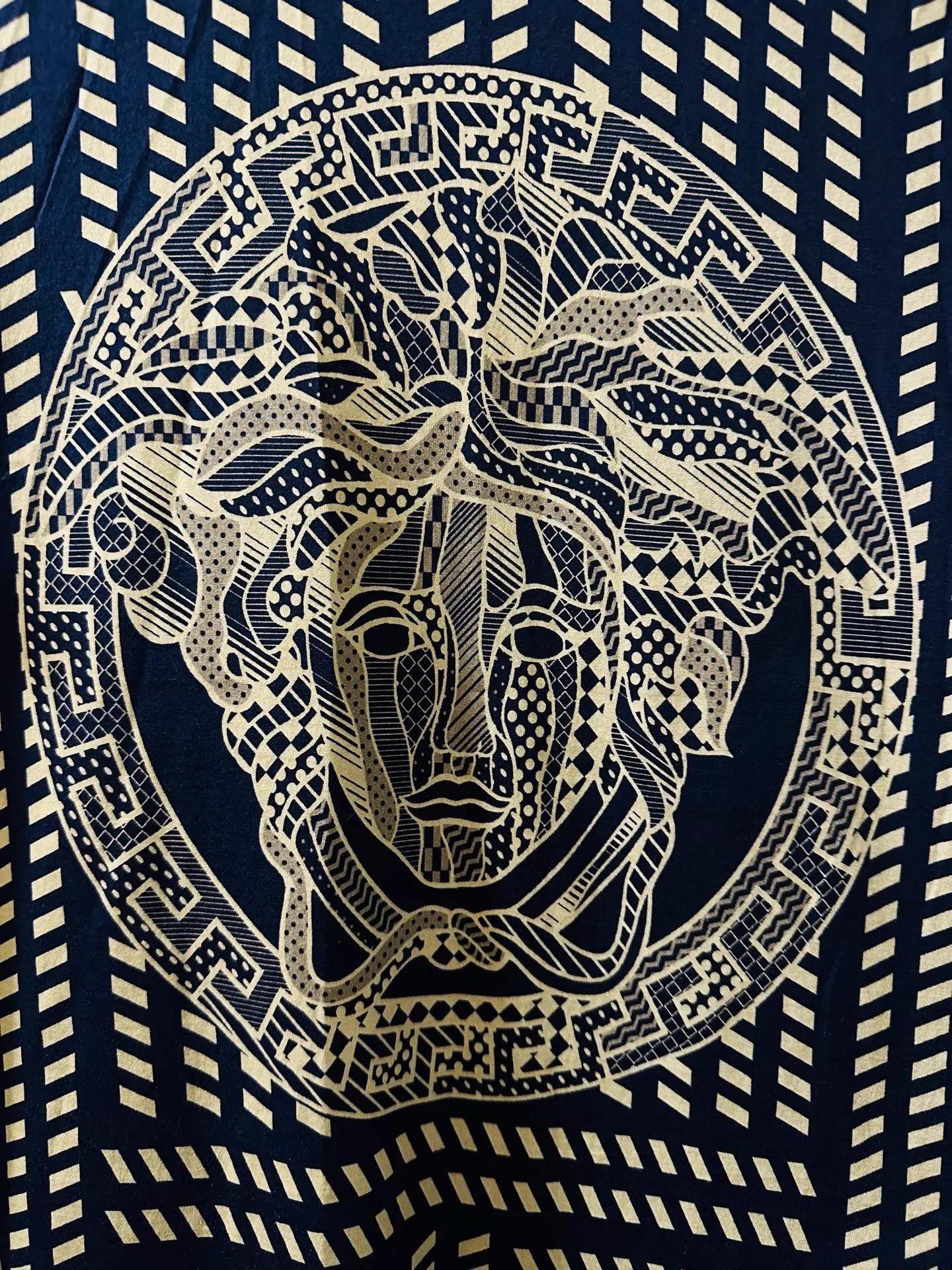 Versace Versace Medusa Black Print T-Shirt S Size US S / EU 44-46 / 1 - 6 Thumbnail