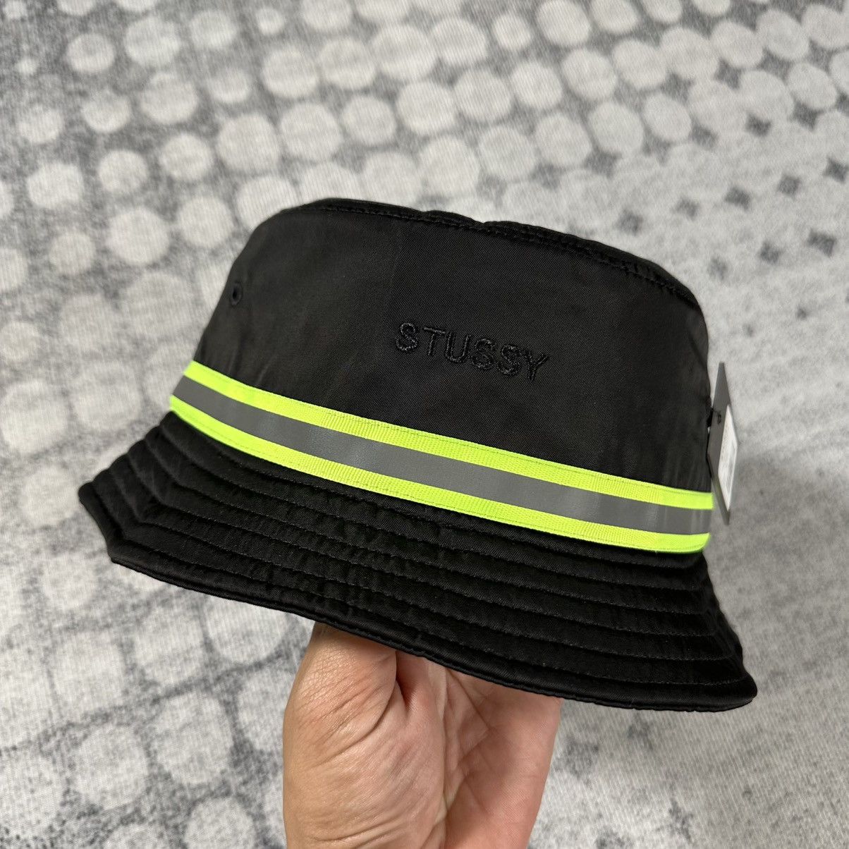 Stussy Stussy bucket hat reflective black Size ONE SIZE - 1 Thumbnail