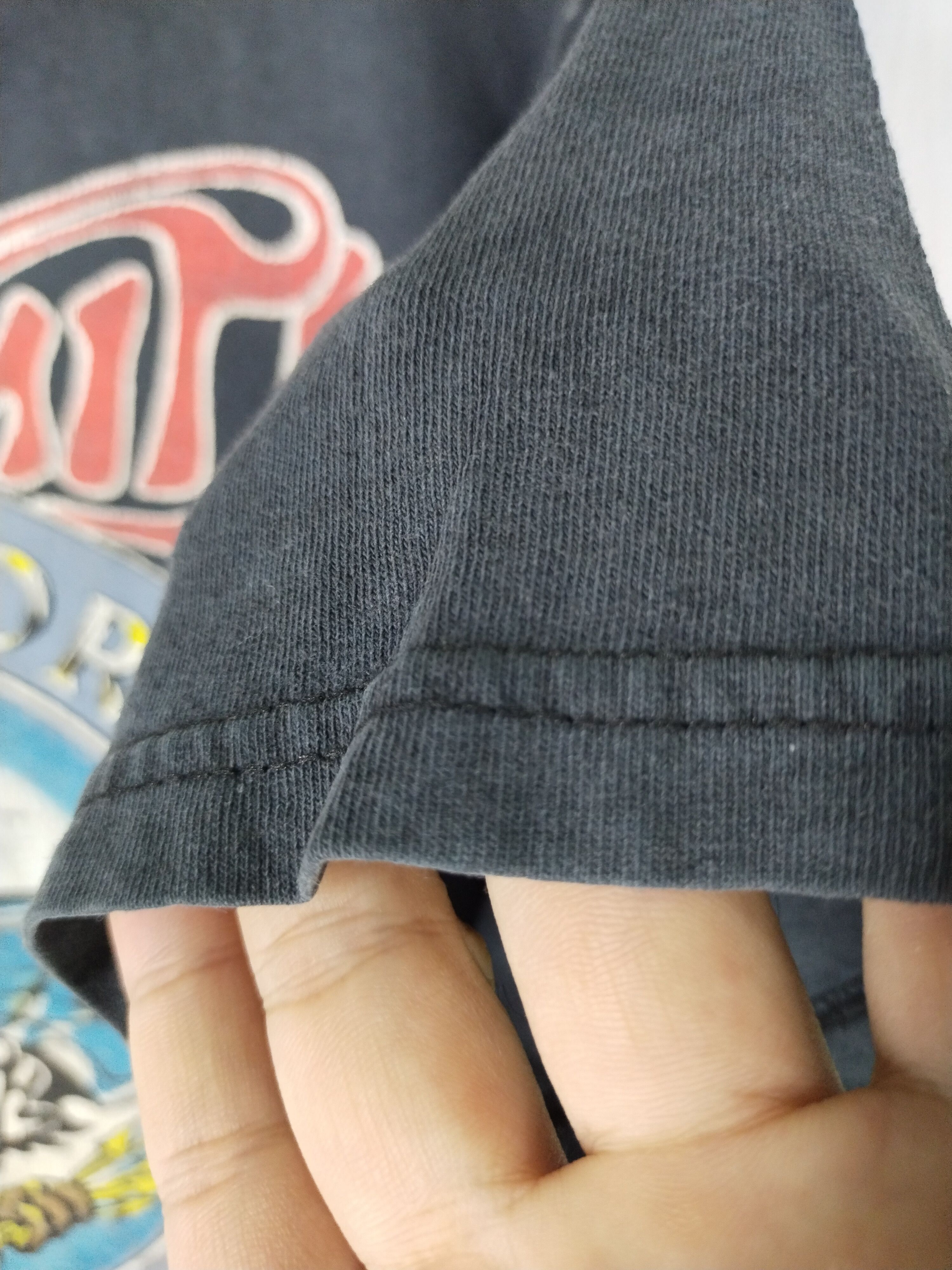 Aerosmith 00's Vintage Aerosmith Aero Force One Distressed Sun Faded Size US M / EU 48-50 / 2 - 10 Thumbnail