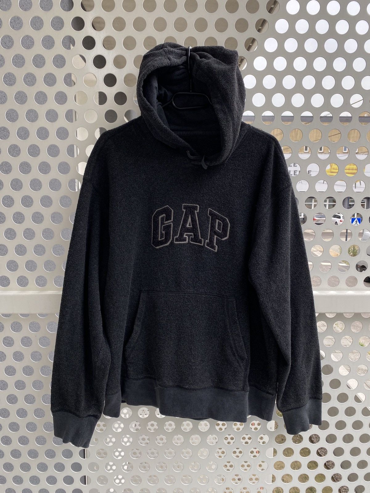 Gap × Vintage Vintage GAP Fleece Boxy Hoodie Big Logo Y2K retro 90s uk Size US M / EU 48-50 / 2 - 1 Thumbnail