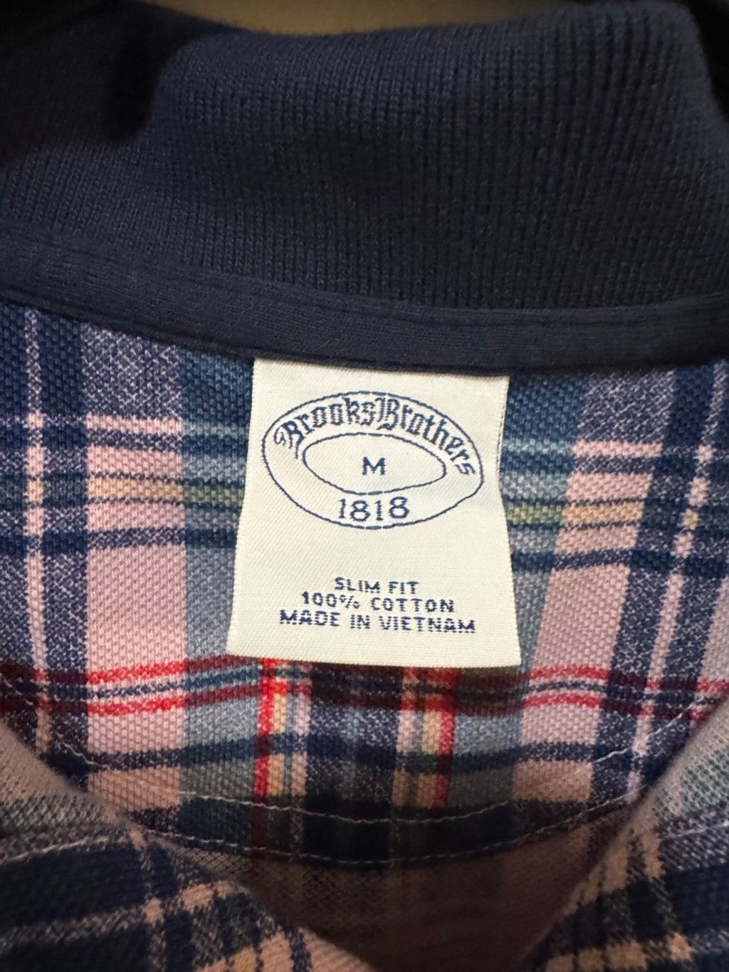 Brooks Brothers Vintage Plaid Brooks Brothers Polo Shirt Sz-M Size US M / EU 48-50 / 2 - 4 Thumbnail
