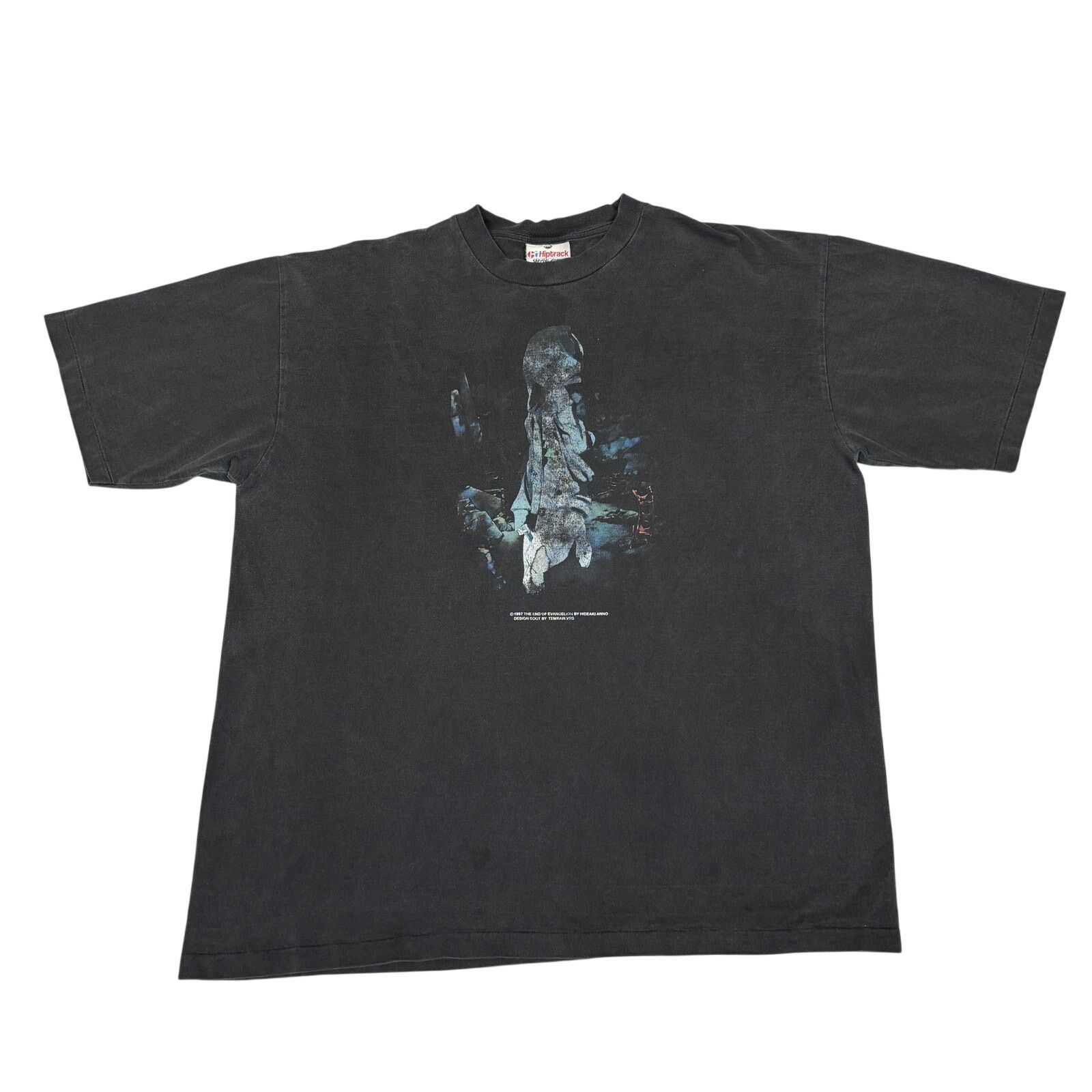Vintage Evangelion Anime Temraw VTG Rei Tee Shirt Men's 2XL XXL Size US XXL / EU 58 / 5 - 1 Thumbnail