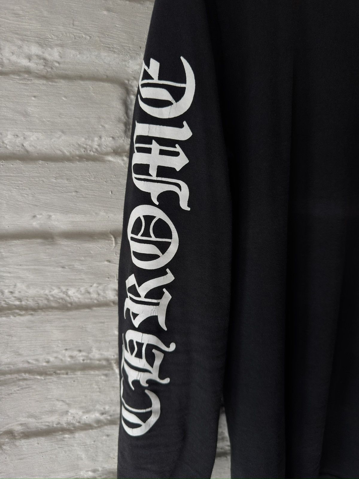 Chrome Hearts Chrome Hearts Scroll Logo Longsleeve Size US S / EU 44-46 / 1 - 8 Thumbnail