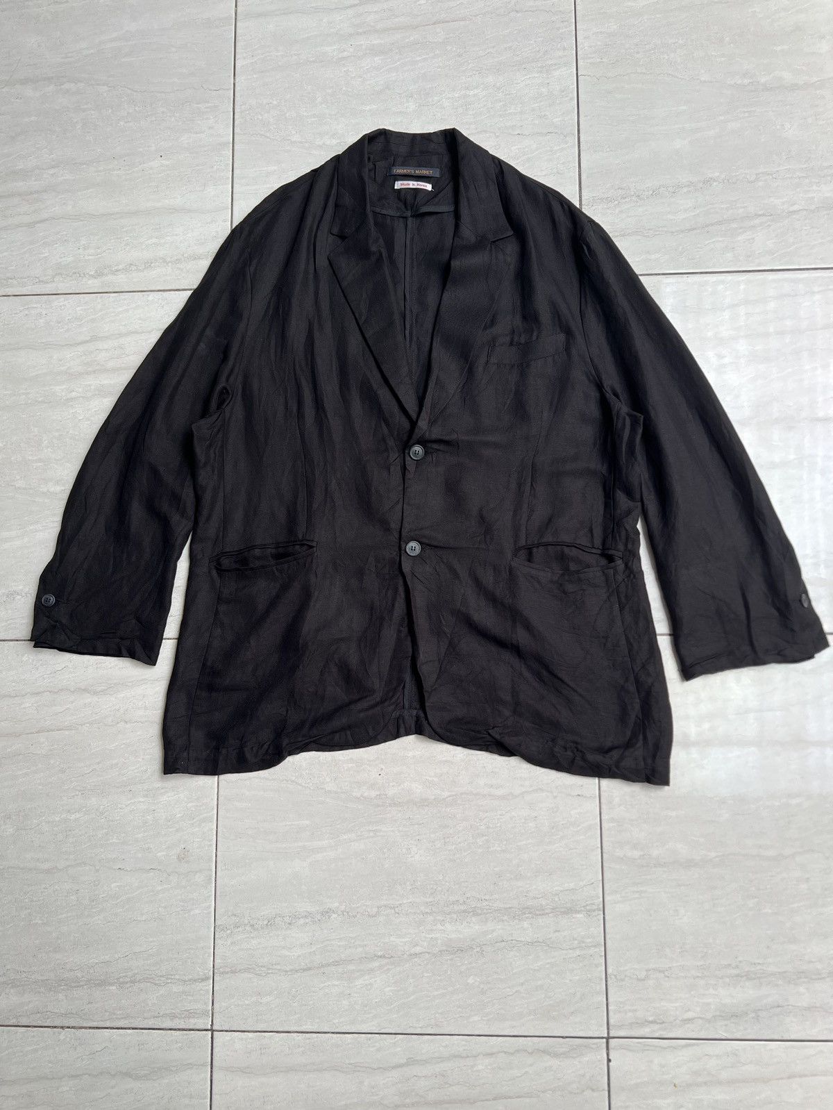 Other Farmer’s Market Black Blazers Size US XL / EU 56 / 4 - 6 Thumbnail