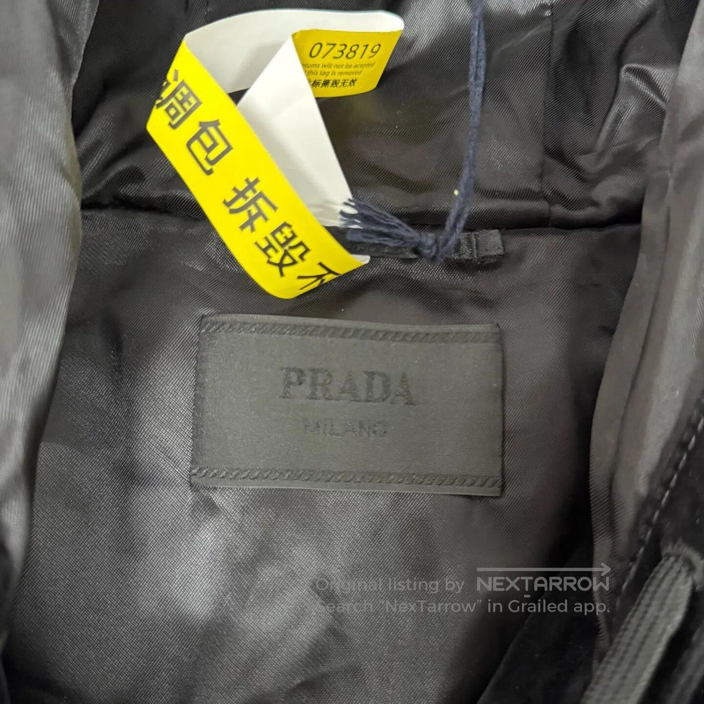 Prada Prada Delta pattern, velvet, zipper, hooded jacket| Size US XXL / EU 58 / 5 - 6 Thumbnail