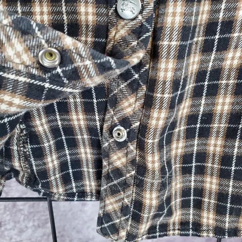 Burberry Burberry Spring Autumn Brown Cotton Check Shirt. Size S / US 4 / IT 40 - 7 Thumbnail
