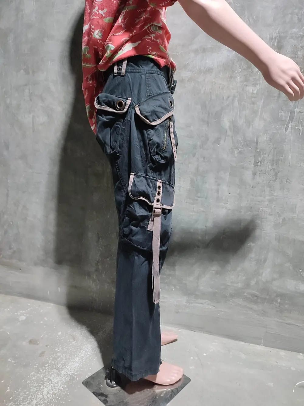 Other Jambangee Multipocket Tactical Cargo Pants bondage Punk Size US 31 - 12 Thumbnail