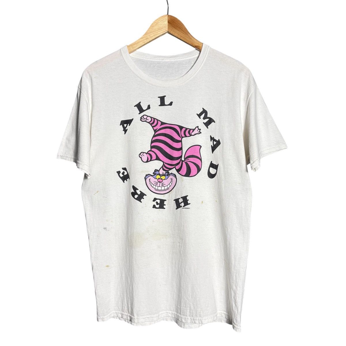 Anime × Vintage Vintage Alice In Wonderland Cat Disney Tee Size US M / EU 48-50 / 2 - 1 Thumbnail