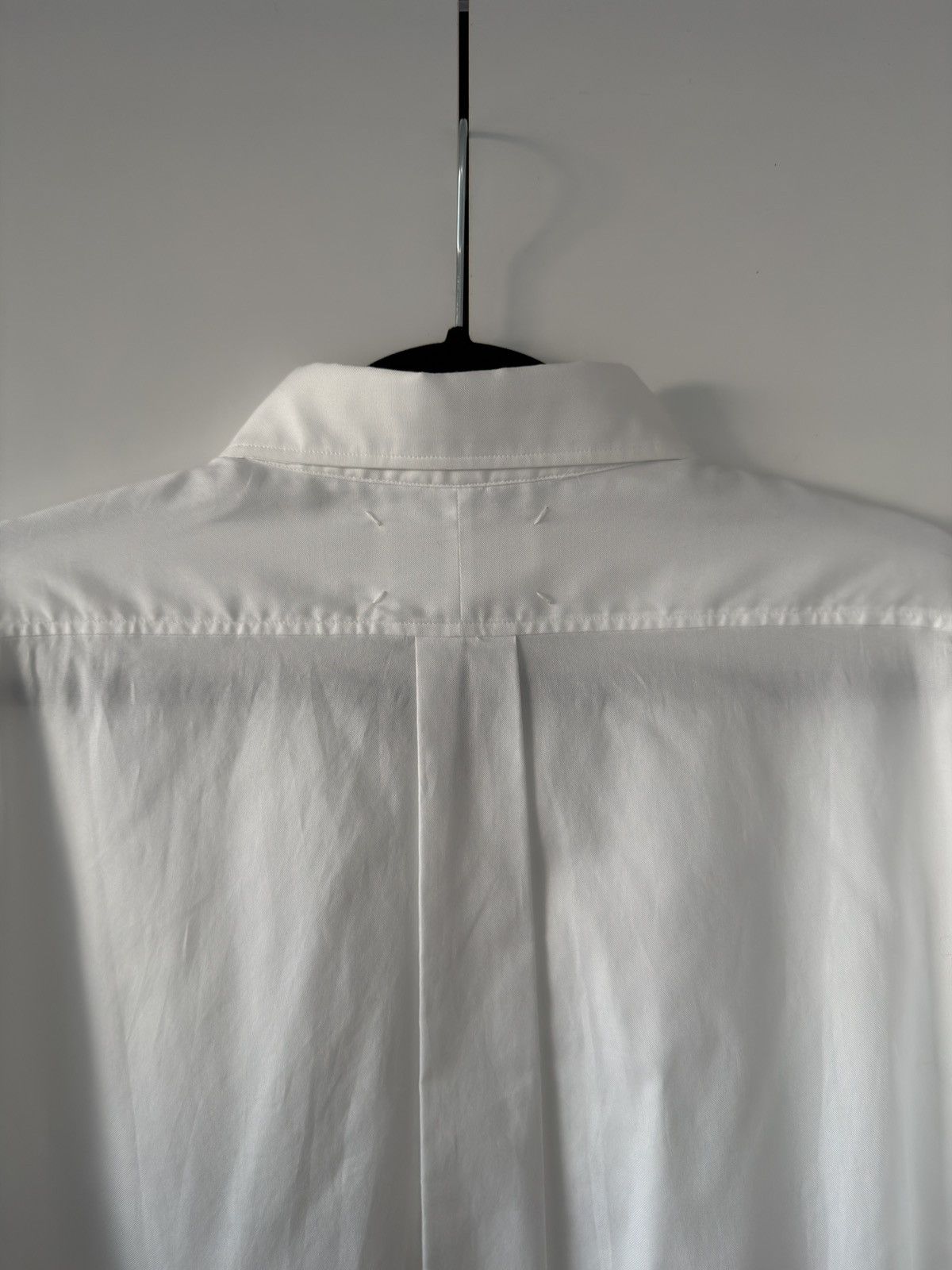 Maison Margiela Fine Cotton Oxford Button Down White 41 Size US XL / EU 56 / 4 - 6 Thumbnail