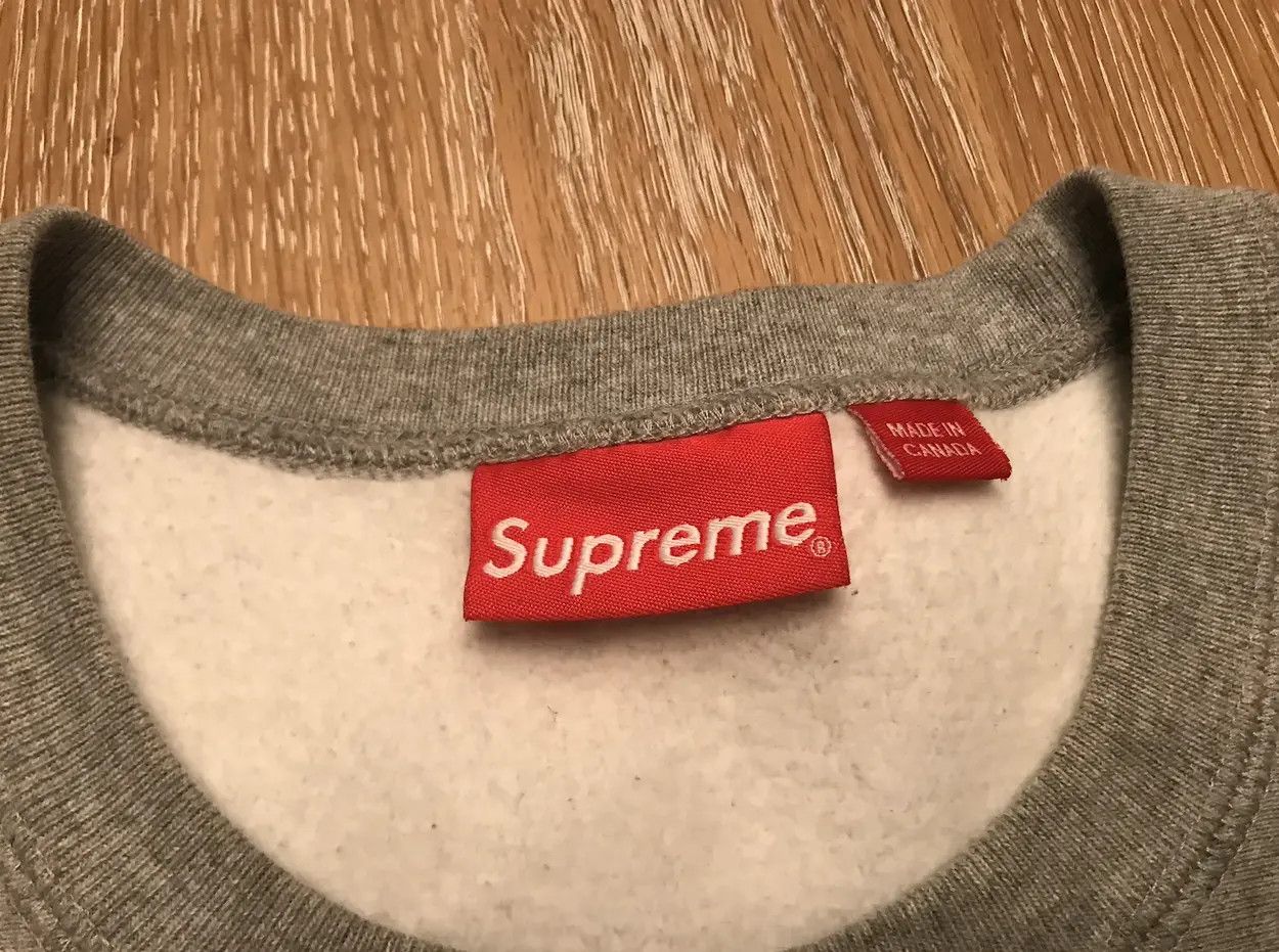 Supreme Supreme Box Logo Crewneck (FW15) Size US M / EU 48-50 / 2 - 3 Thumbnail