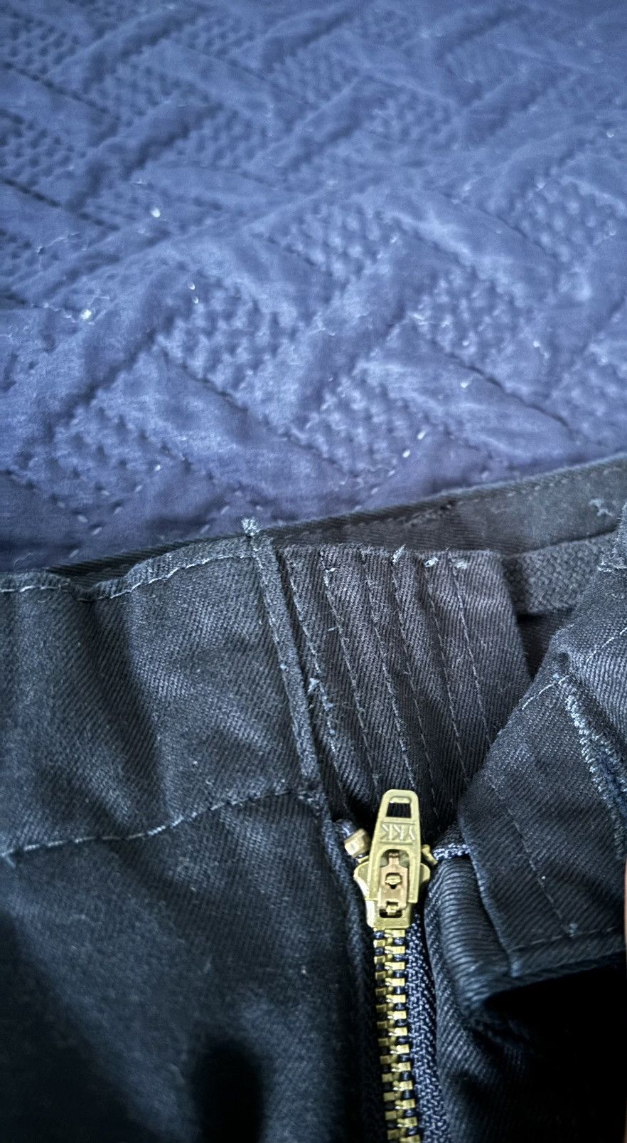 MNML × Vintage MNML Vintage Twill Cargo Pants Midnight Blue Size US 32 / EU 48 - 2 Thumbnail
