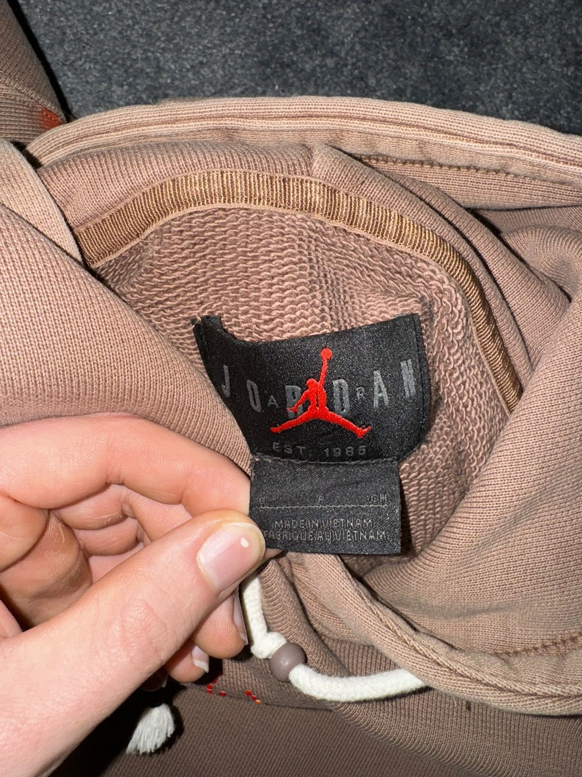 Jordan Brand × Travis Scott Jordan X travis scott flight hoodie Size US S / EU 44-46 / 1 - 5 Thumbnail