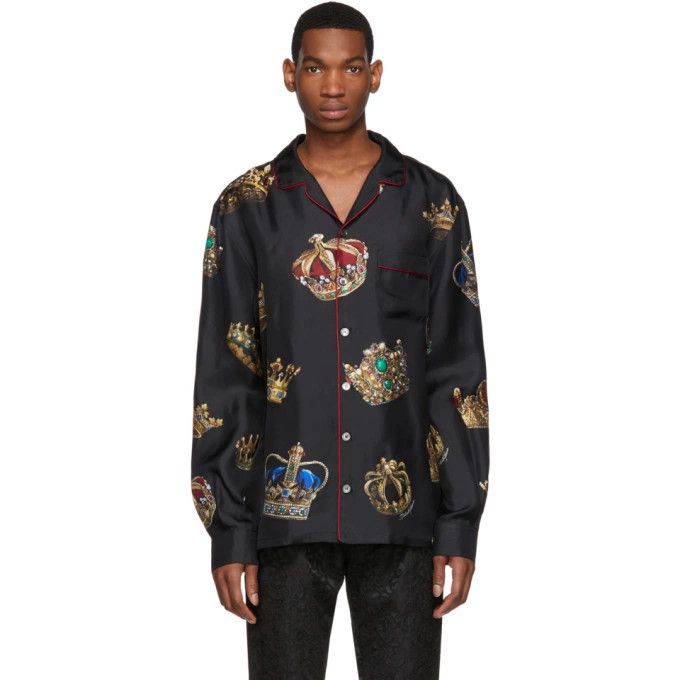 Dolce & Gabbana o1y0125 Patterned Shirt in Multicolor Size US S / EU 44-46 / 1 - 1 Thumbnail