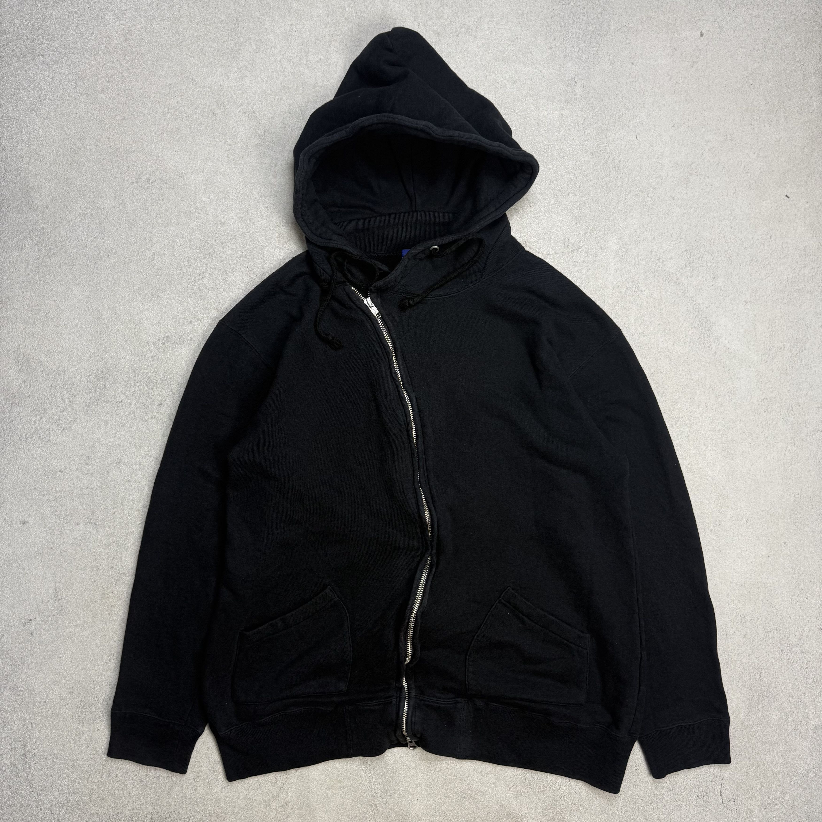 Beams Japan Beams Japan Assymetric Zip Up Hoodie Size US M / EU 48-50 / 2 - 1 Thumbnail