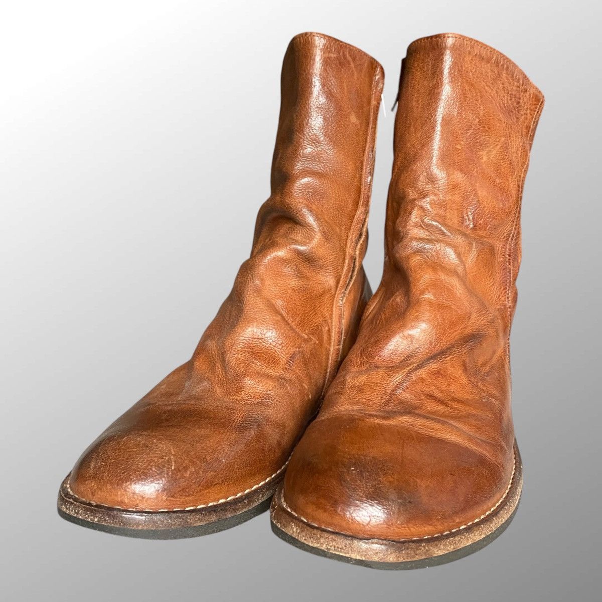 Officine Creative Side Fastening Boots (Guidi Style) Size US 9.5 / EU 42-43 - 1 Thumbnail