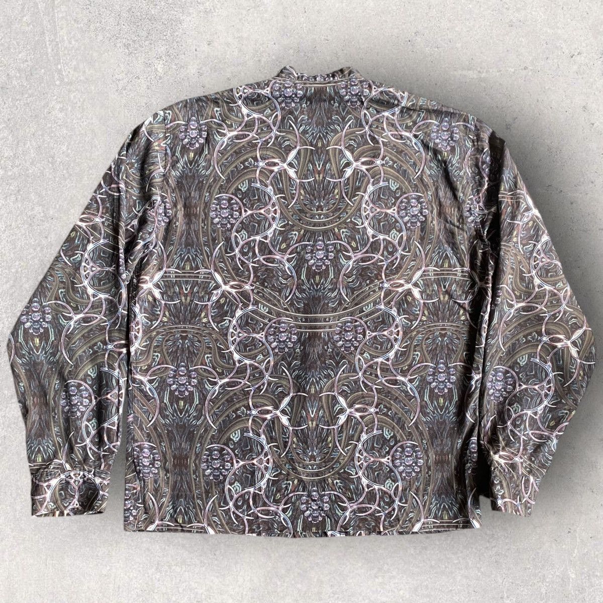 Issey Miyake Vintage 1998 Tribal Biomechanical “Geiger Style” Shirt Size US M / EU 48-50 / 2 - 4 Thumbnail