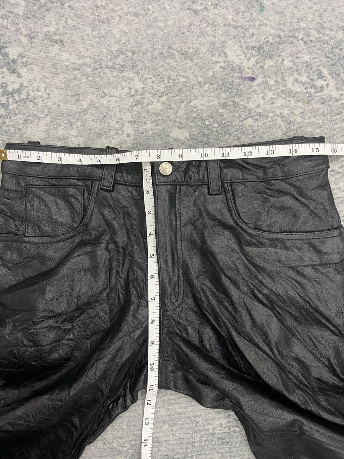 Genuine Leather Moto Field Cow Leather Pants Size US 30 / EU 46 - 17 Thumbnail