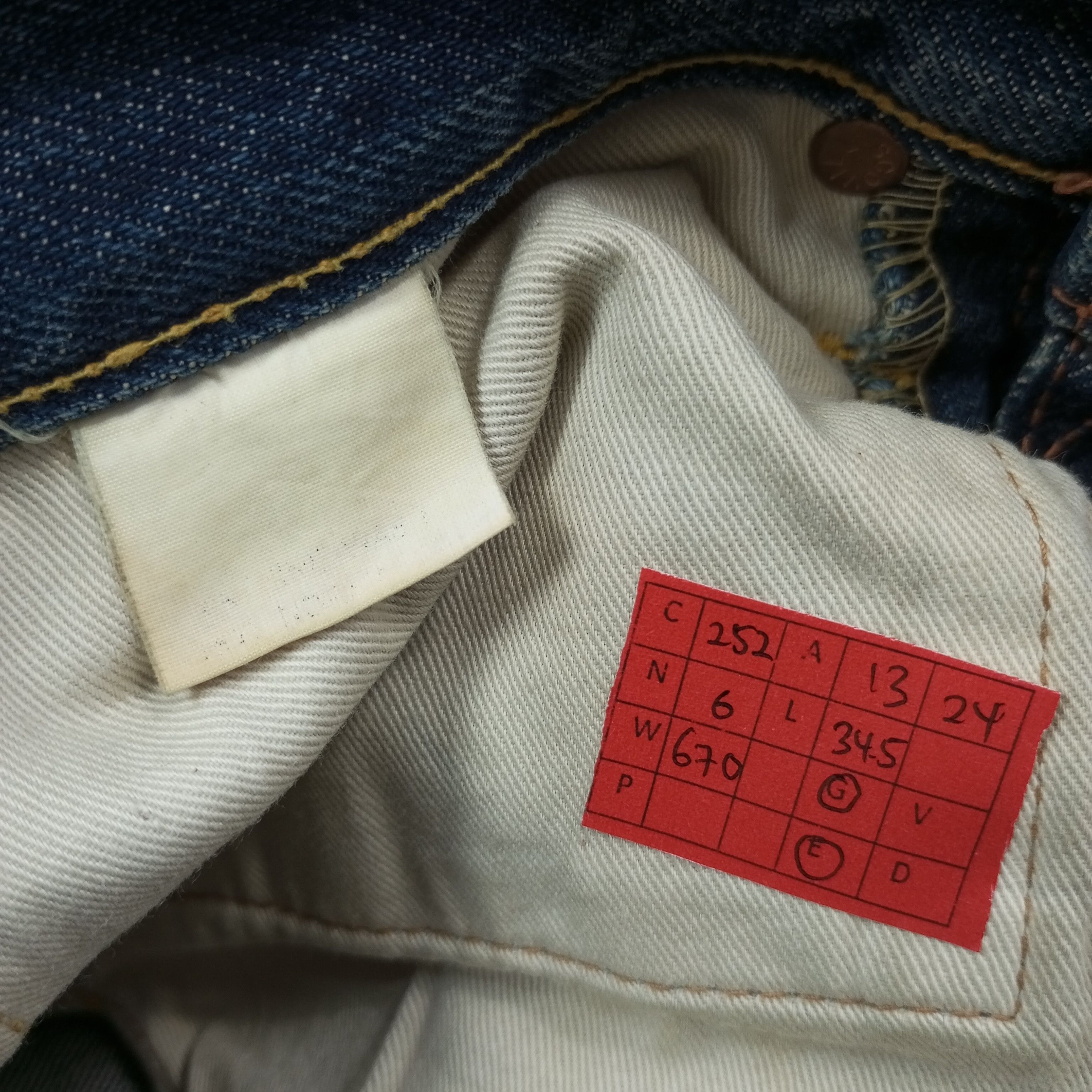 Evisu Evis Japanese Brand Custom Daicock Jeans c252n6 Size US 26 / EU 42 - 14 Thumbnail