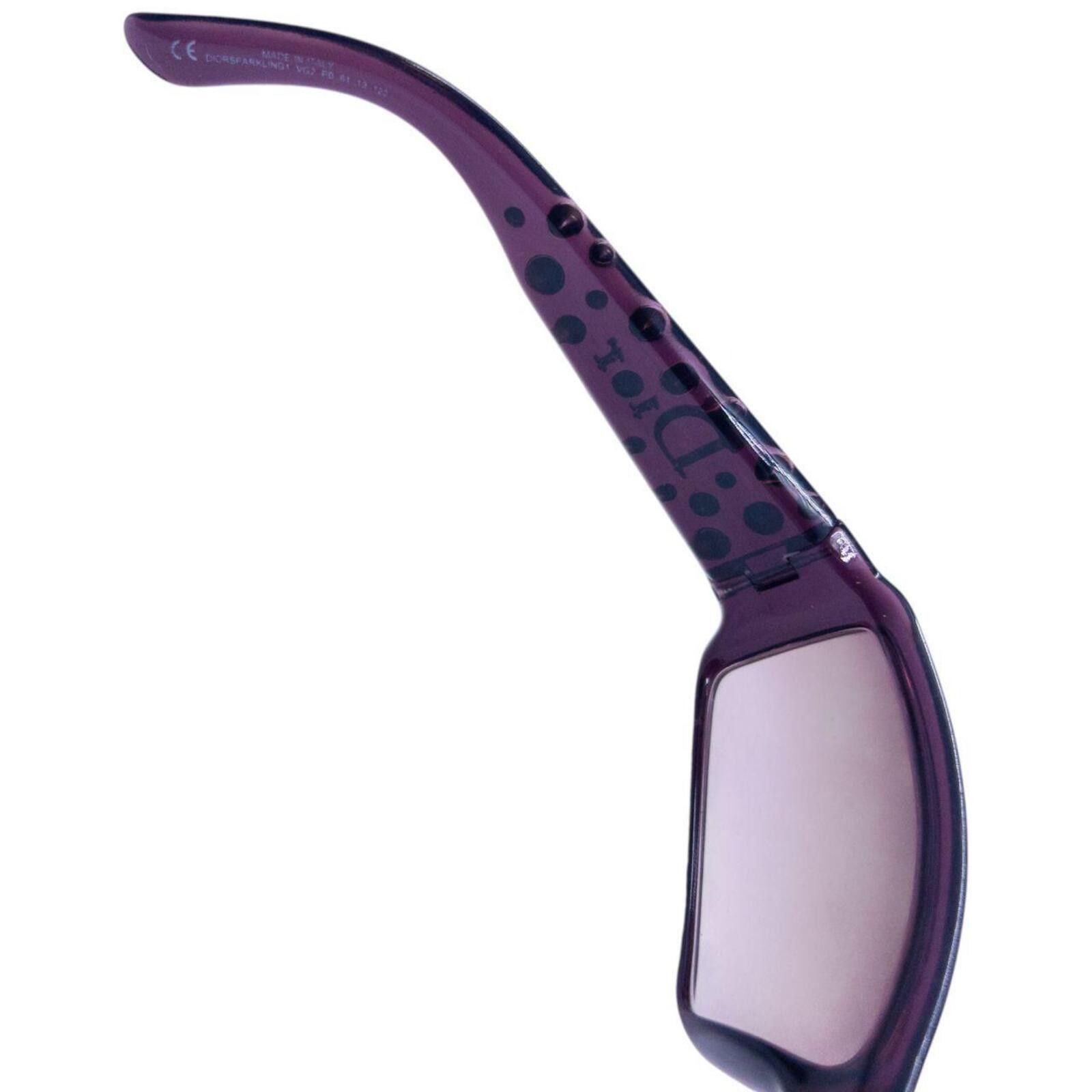 Dior Vintage 2000s Dior Diamonte Jewel Sunglasses Size ONE SIZE - 5 Thumbnail