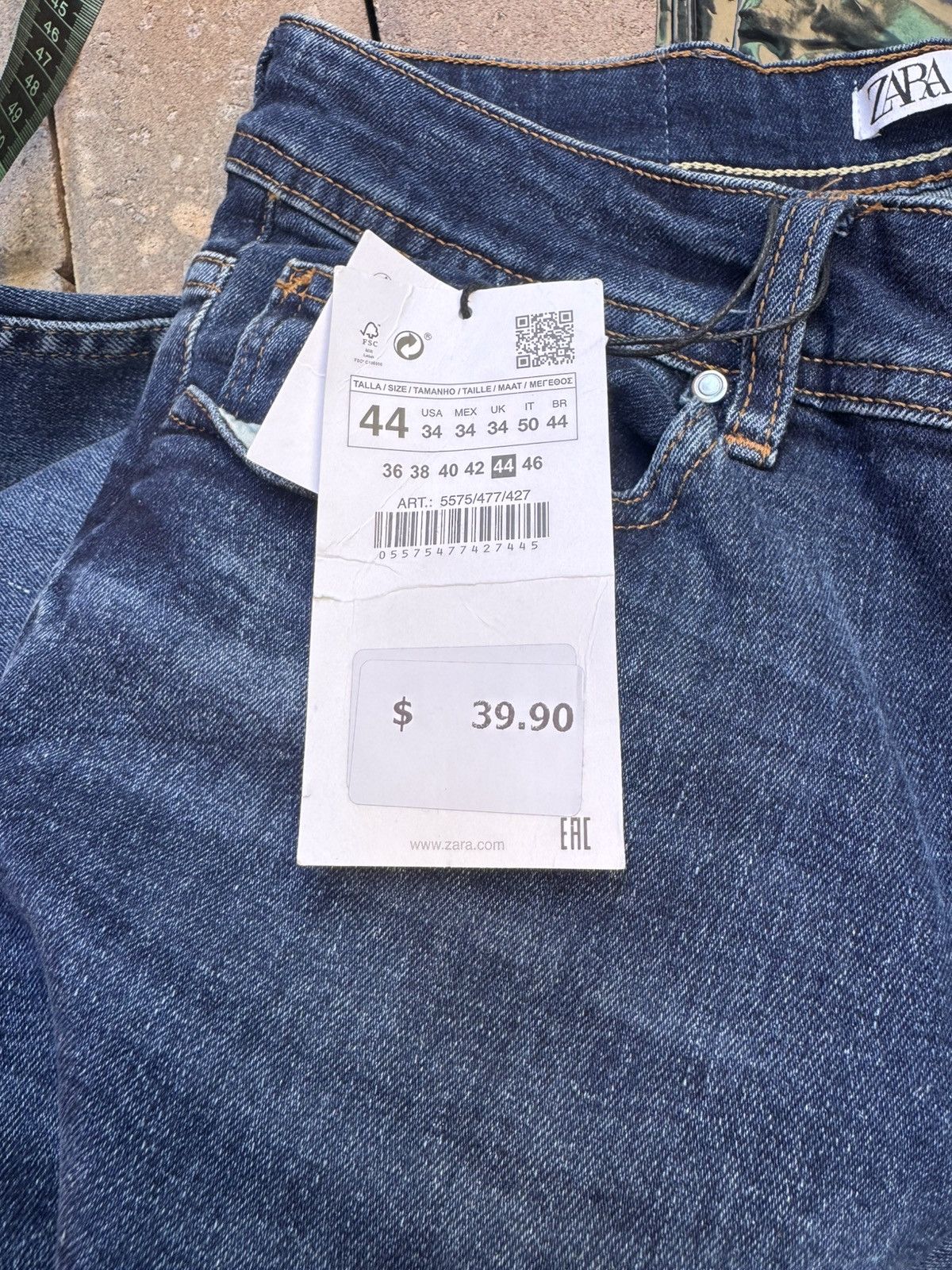 Zara Zara skinny fit jeans Size US 34 / EU 50 - 5 Thumbnail