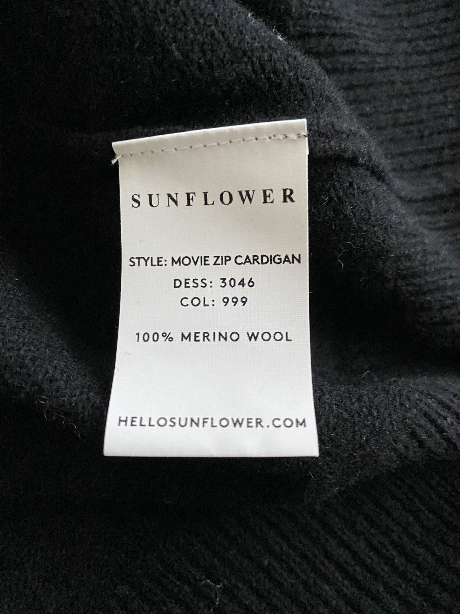 Sunflower NWT - AW24 MOVIE ZIP CARDIGAN - 100% Merino Wool Size US L / EU 52-54 / 3 - 8 Thumbnail
