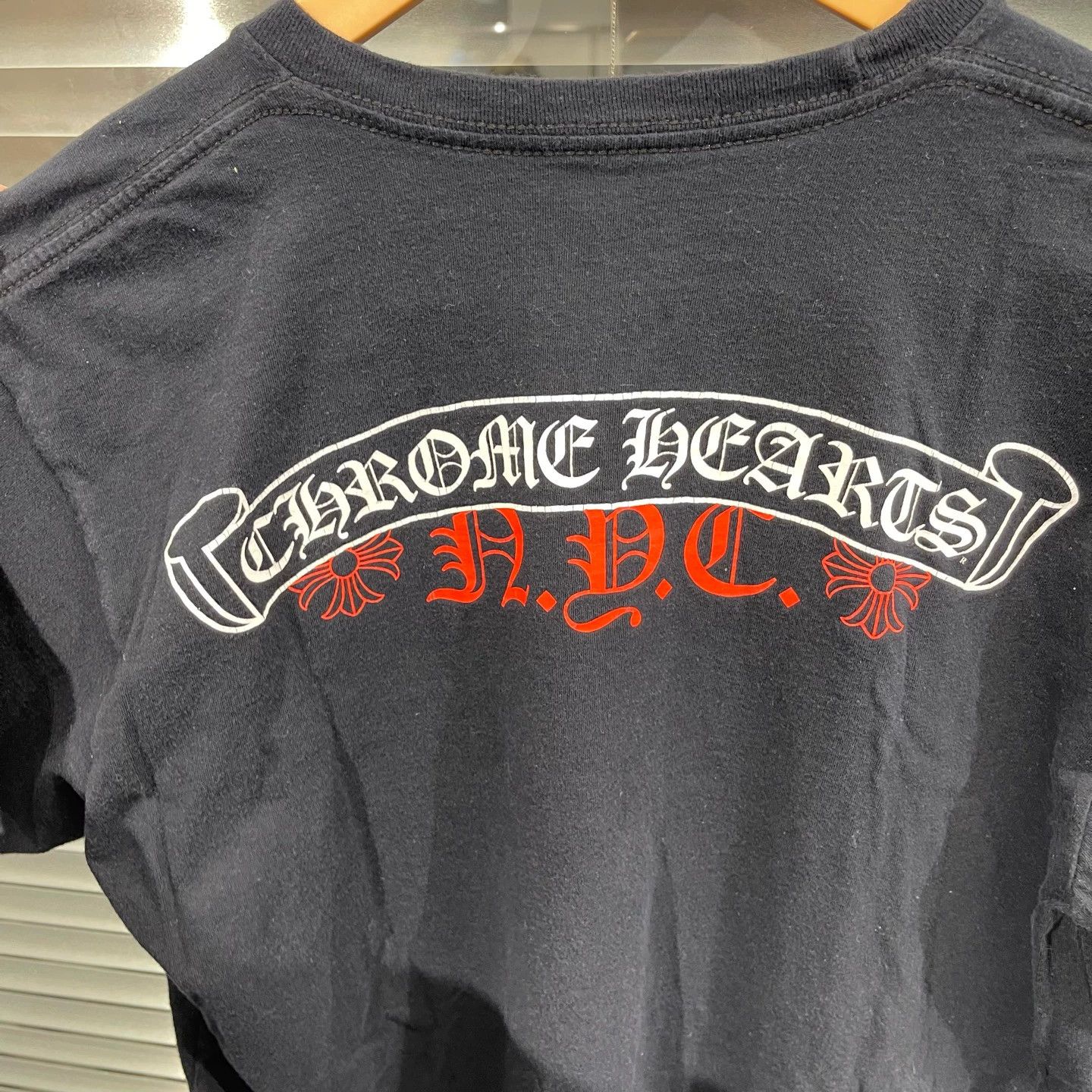 Chrome Hearts Chrome Hearts Black Scroll Red American Limited Tee M 99 New Size M / US 6-8 / IT 42-44 - 5 Thumbnail