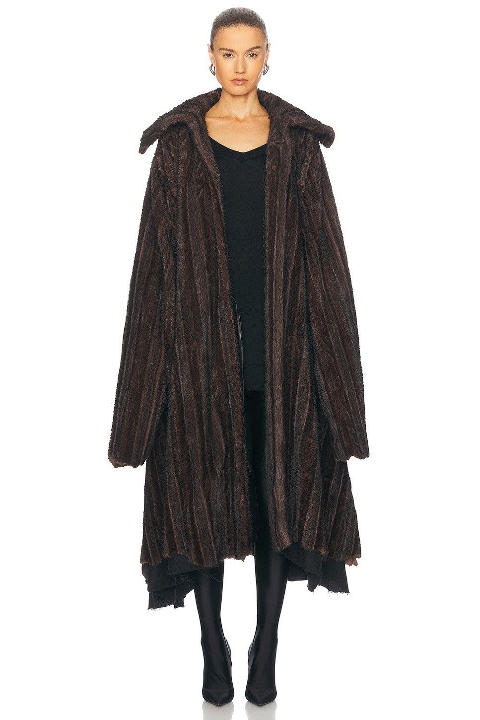 Balenciaga 🔥$8K VALUE🔥 Faux Fur Mink Coat Size US M / EU 48-50 / 2 - 3 Thumbnail