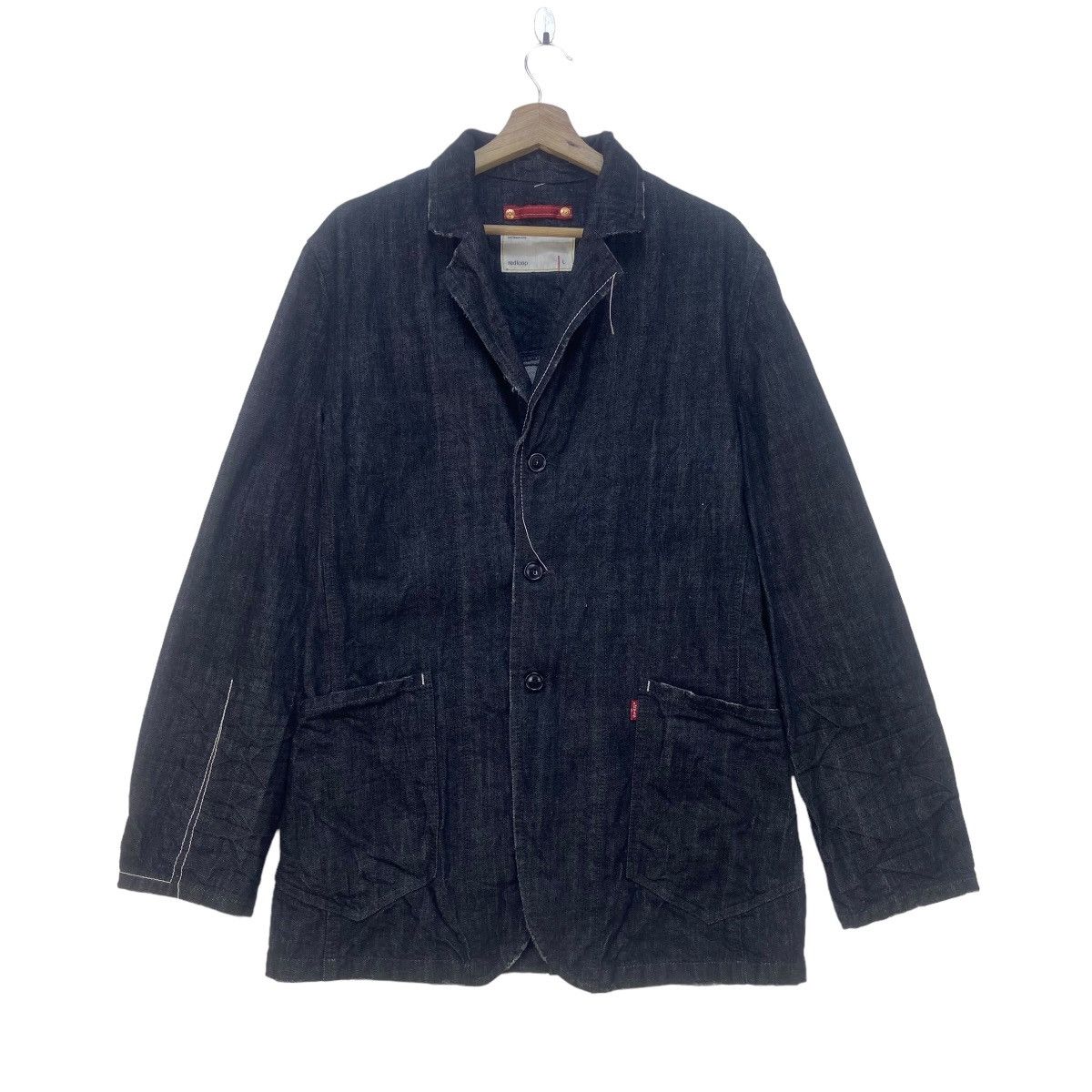 Levi's Levi’s Redloop Workers Workwear Distressed Denim Size US S / EU 44-46 / 1 - 1 Thumbnail