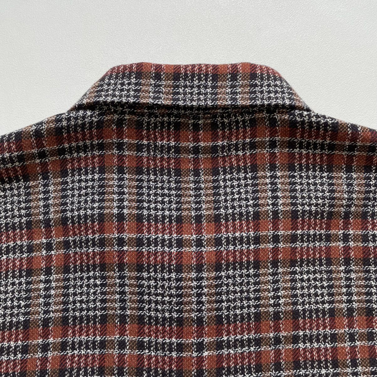 Our Legacy Crepe Tweed Check Flannel Box Shirt Size US M / EU 48-50 / 2 - 14 Thumbnail