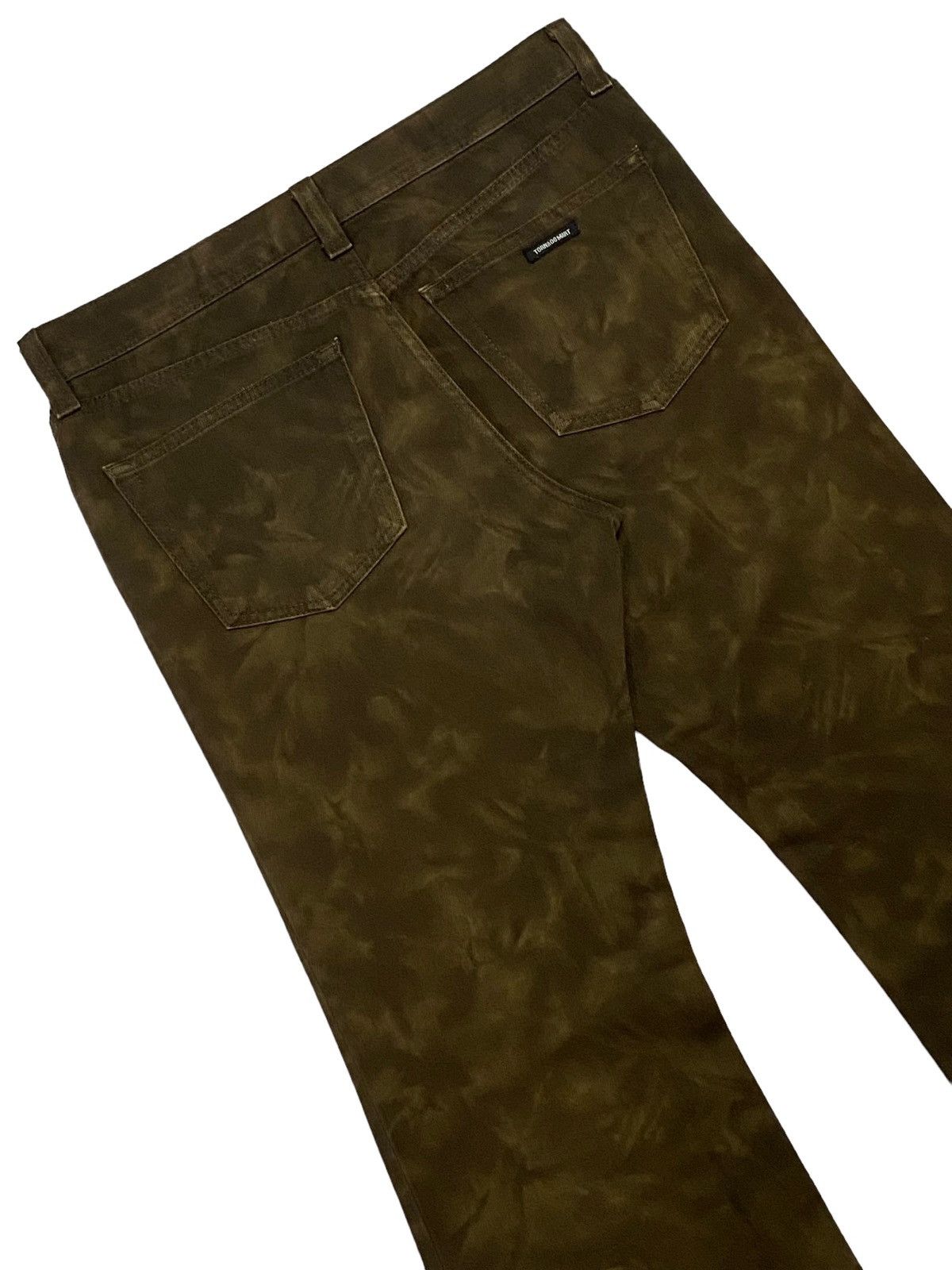 Tornado Mart Rare‼️Vintage Tornado Mart flare Brown Pants Size US 31 - 17 Thumbnail