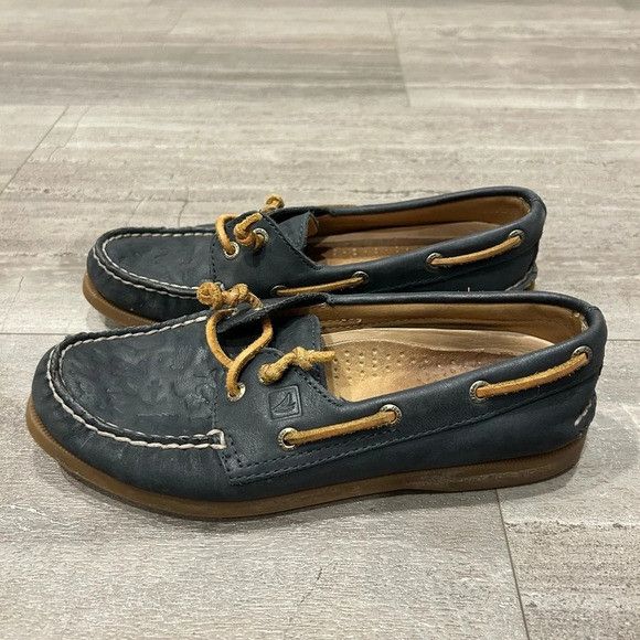 Sperry Sperry Navy Blue Top Sider Shoes Size US 6 / IT 36 - 1 Thumbnail