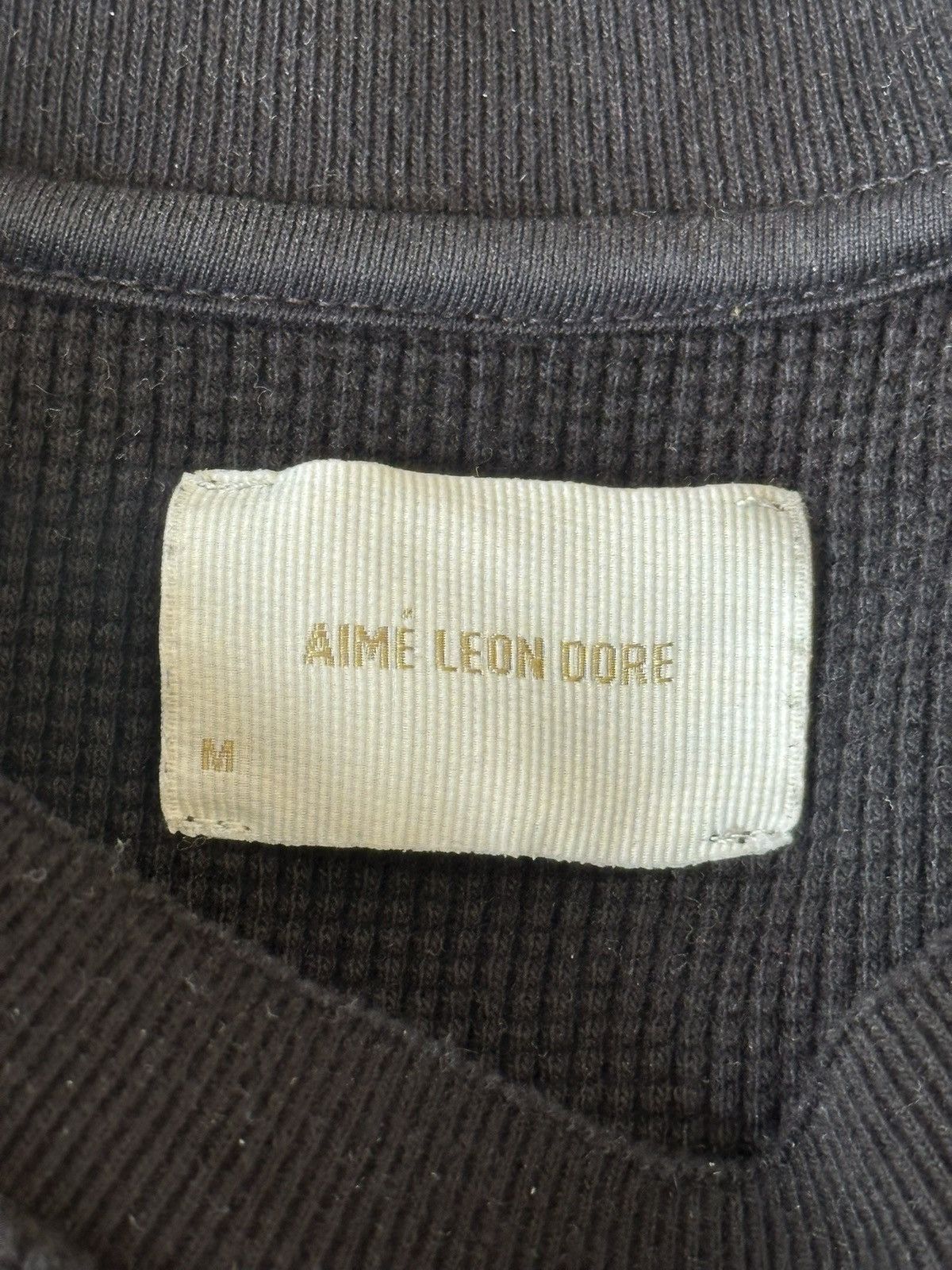 Aime Leon Dore ALD Black Thermal Shirt Size US M / EU 48-50 / 2 - 3 Thumbnail