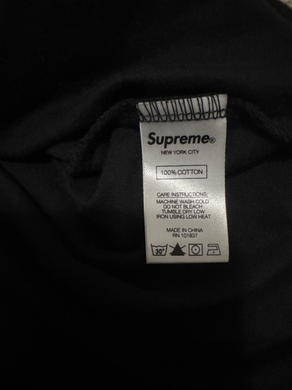 Supreme Supreme Javelin Label S/S T- Shirt (Black) Size US XL / EU 56 / 4 - 7 Thumbnail