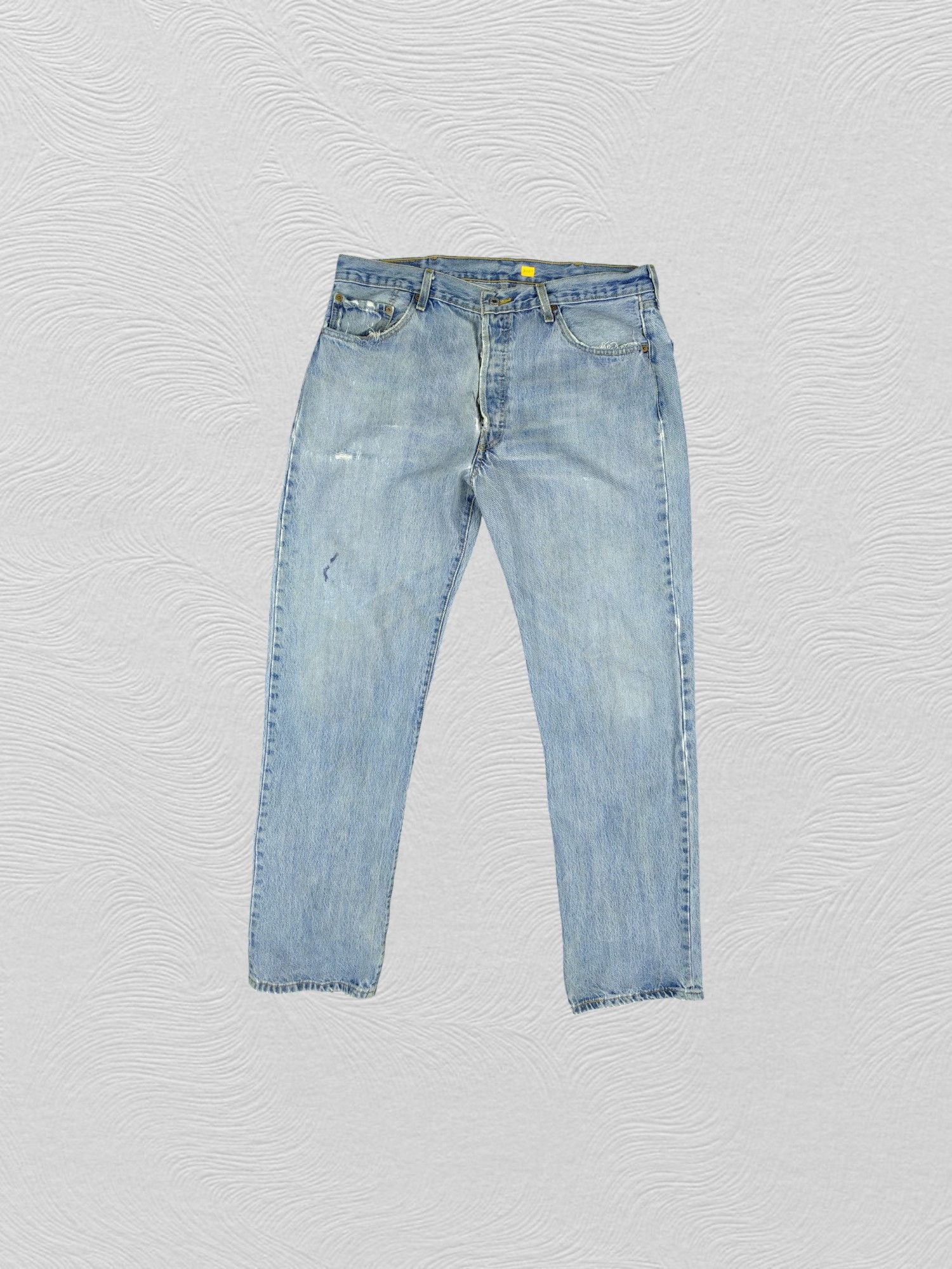 Pale Blue Vintage Levi's 501 Denim 37x36 -JN557