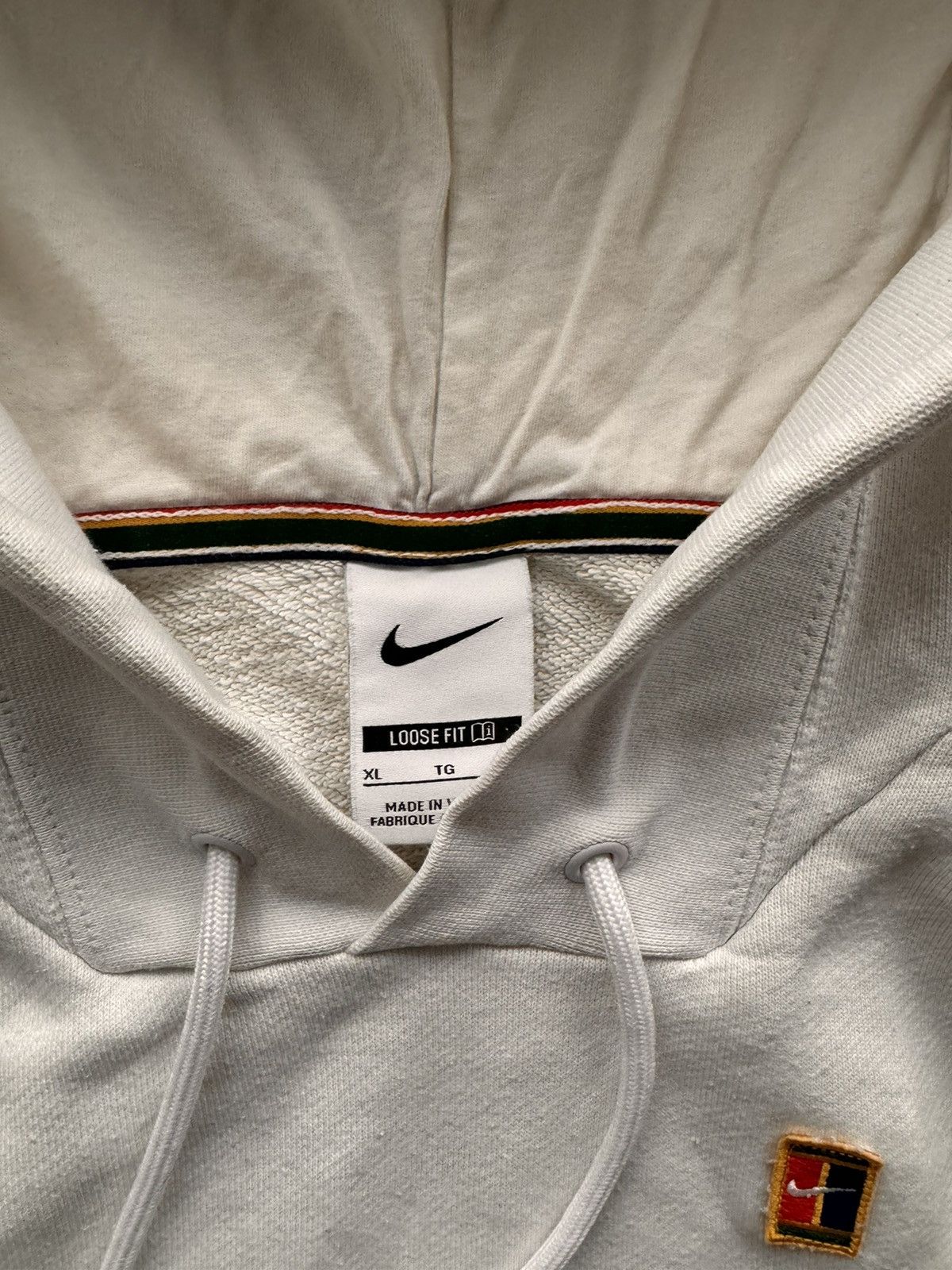 Nike × Vintage NIKE VINTAGE CENTER LOGO OVERSIZE BOXY HOODIE Size US XL / EU 56 / 4 - 5 Thumbnail