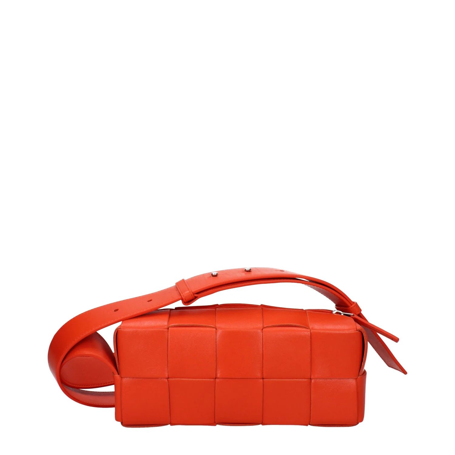 Bottega Veneta ob1o1e0325 Size: OS / Leather Crossbody Bag in Orange Size ONE SIZE - 1 Thumbnail