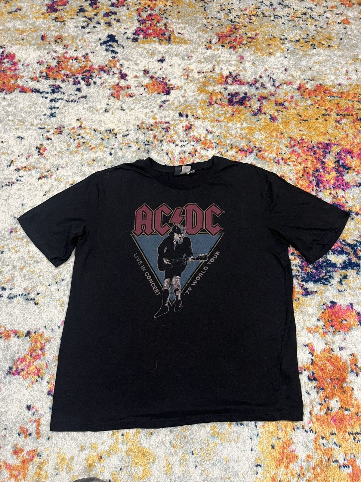 Vintage ACDC Shirt medium Size US M / EU 48-50 / 2 - 2 Thumbnail